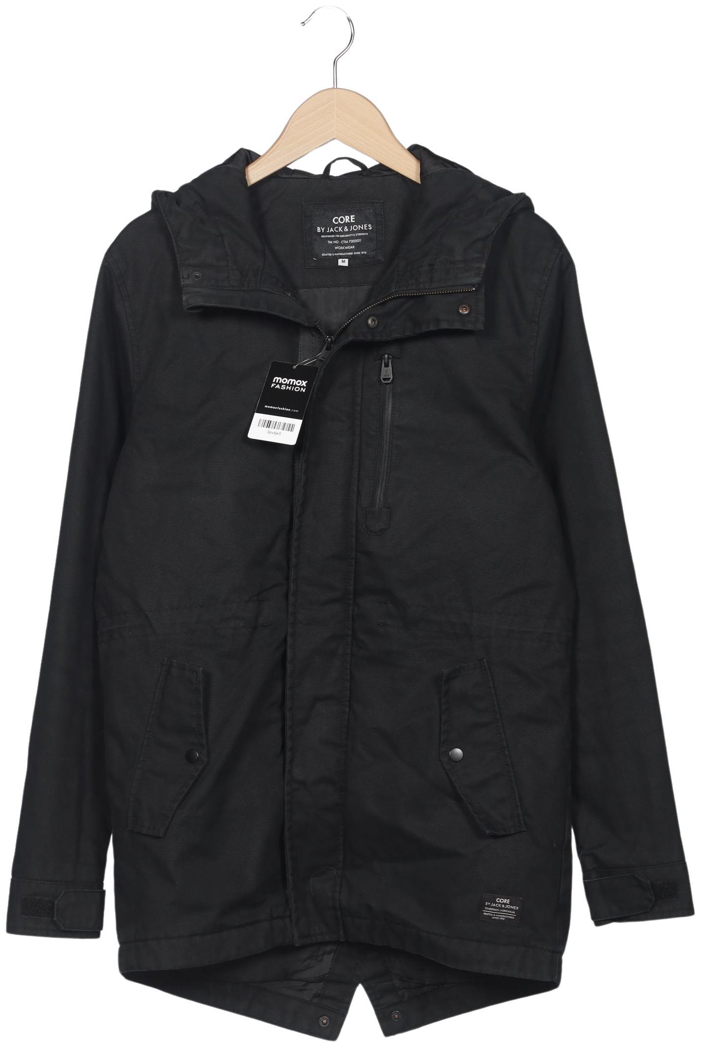

Jack & Jones Herren Mantel, schwarz, Gr. 48