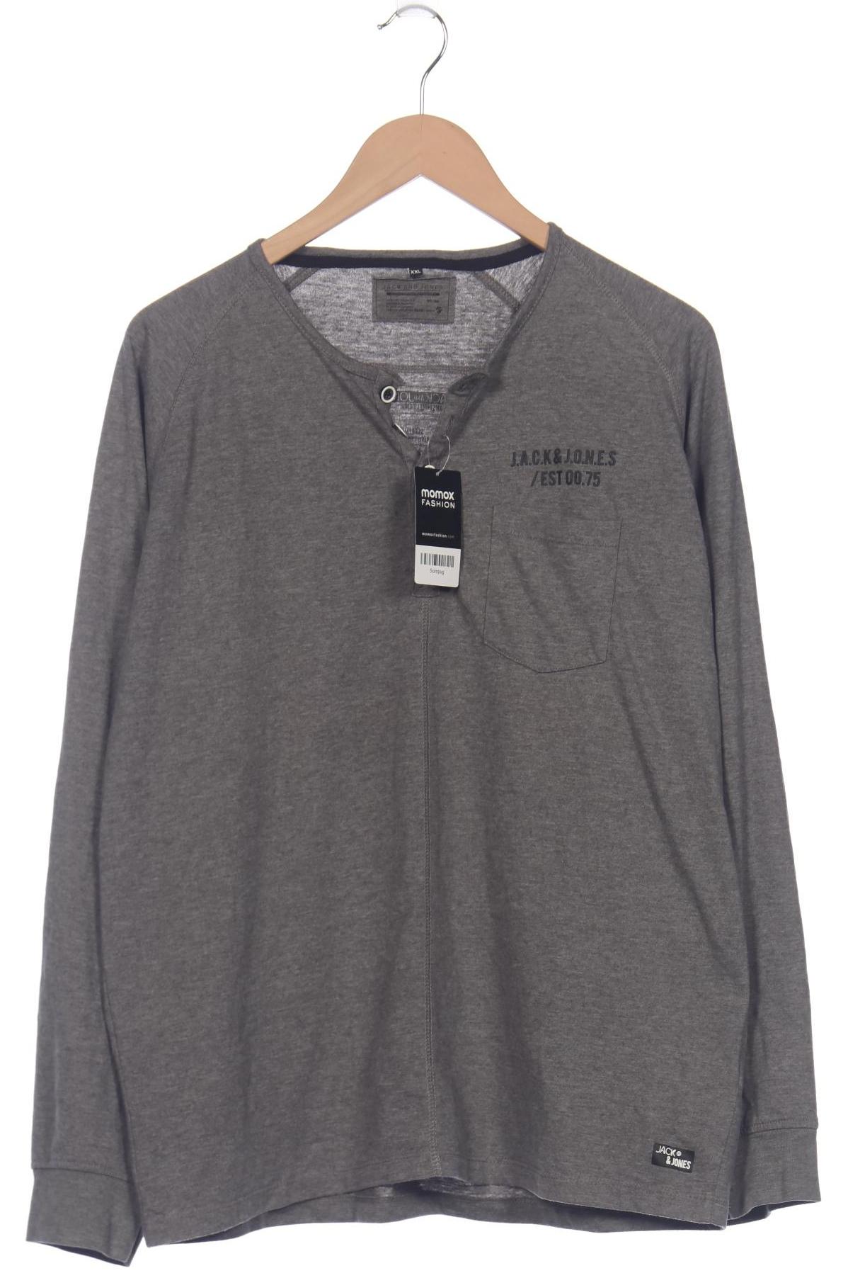 

Jack & Jones Herren Langarmshirt, grau, Gr. 56