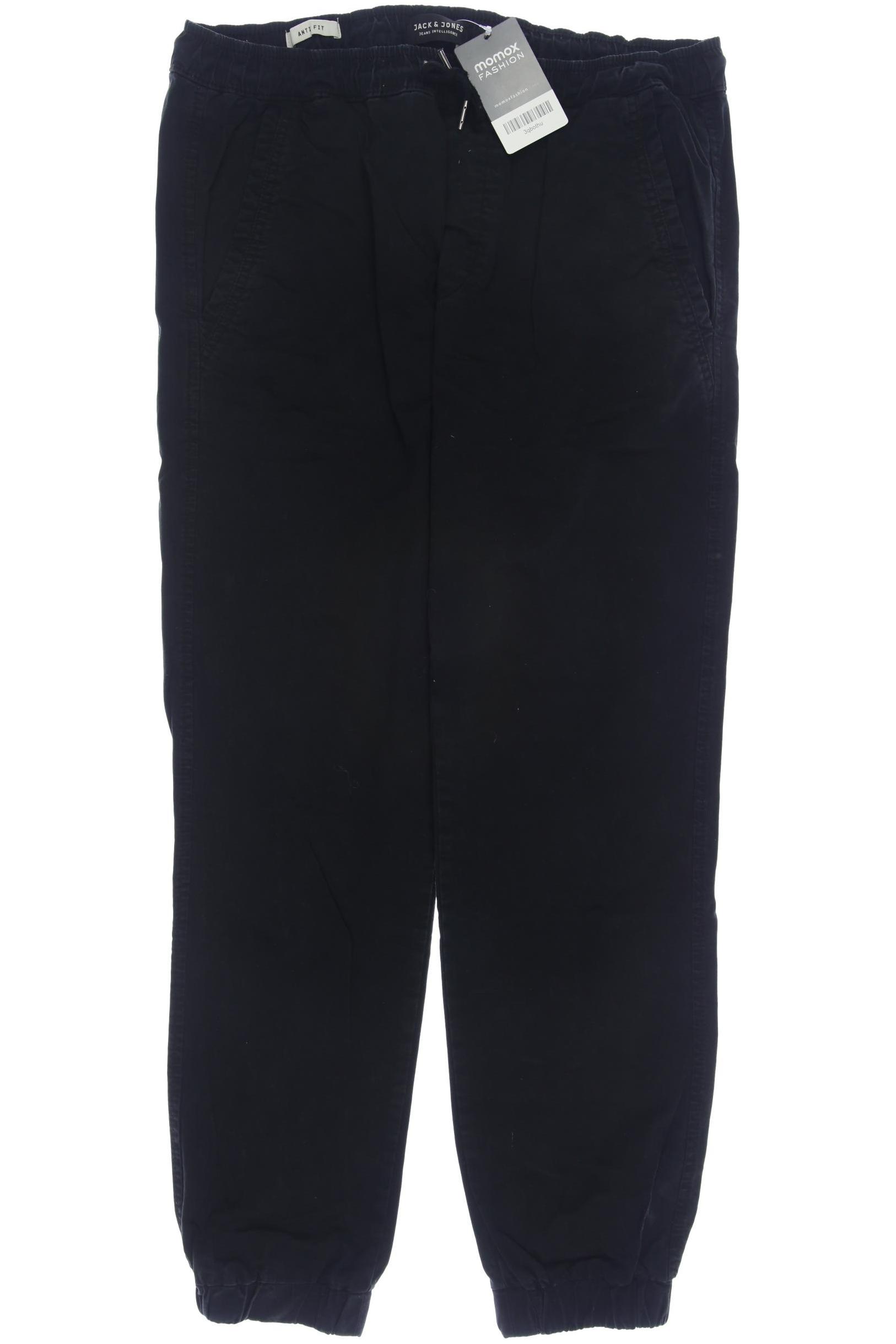 

Jack & Jones Herren Stoffhose, schwarz, Gr. 32