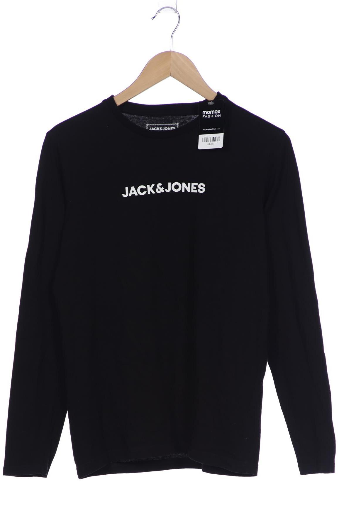 

Jack & Jones Herren Langarmshirt, schwarz, Gr. 46