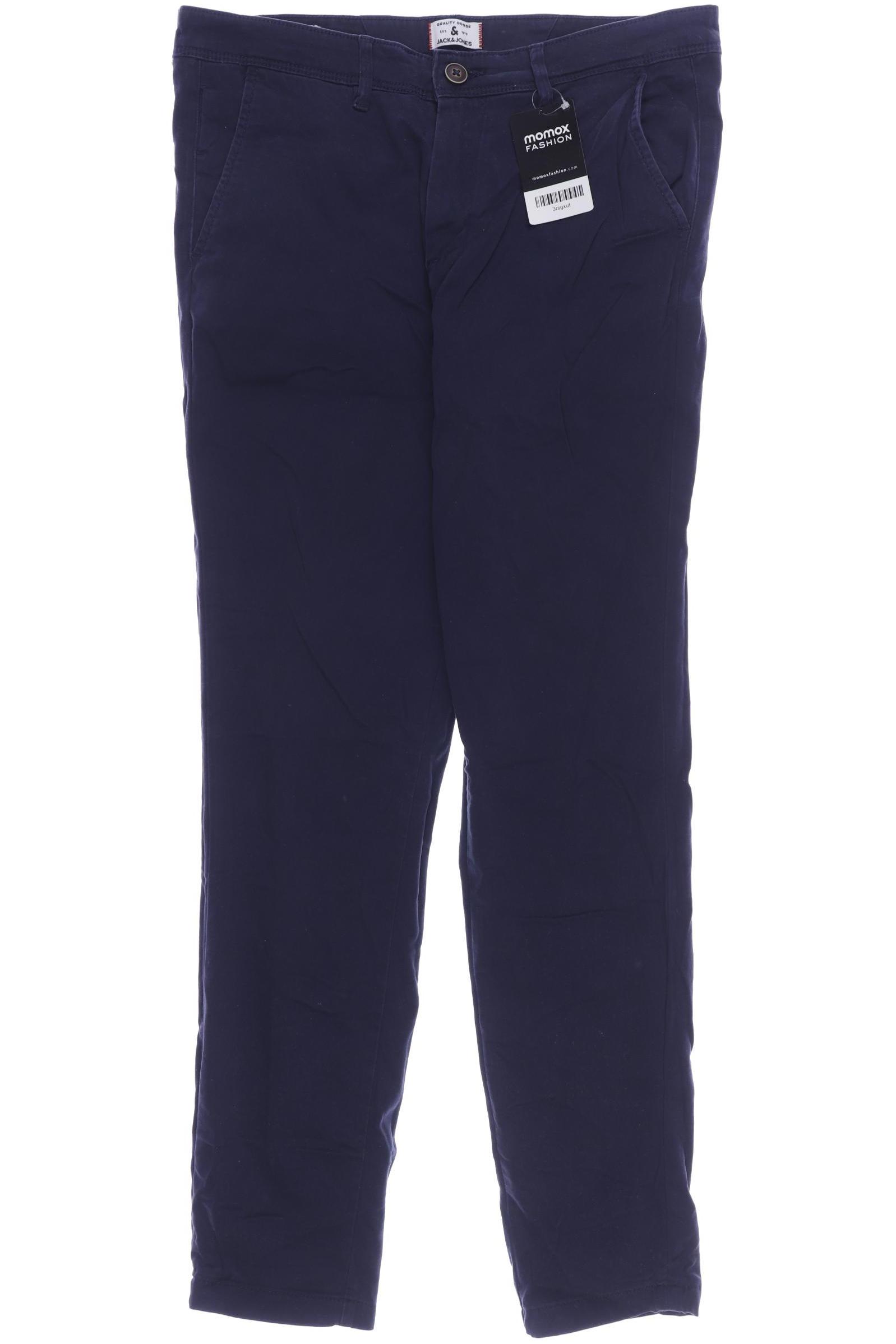 

JACK & JONES Herren Stoffhose, marineblau