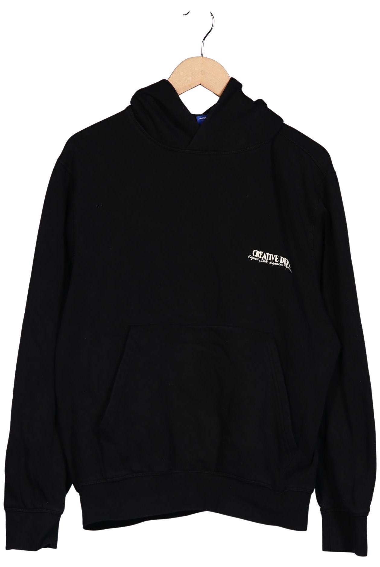 

Jack & Jones Herren Kapuzenpullover, schwarz, Gr. 48