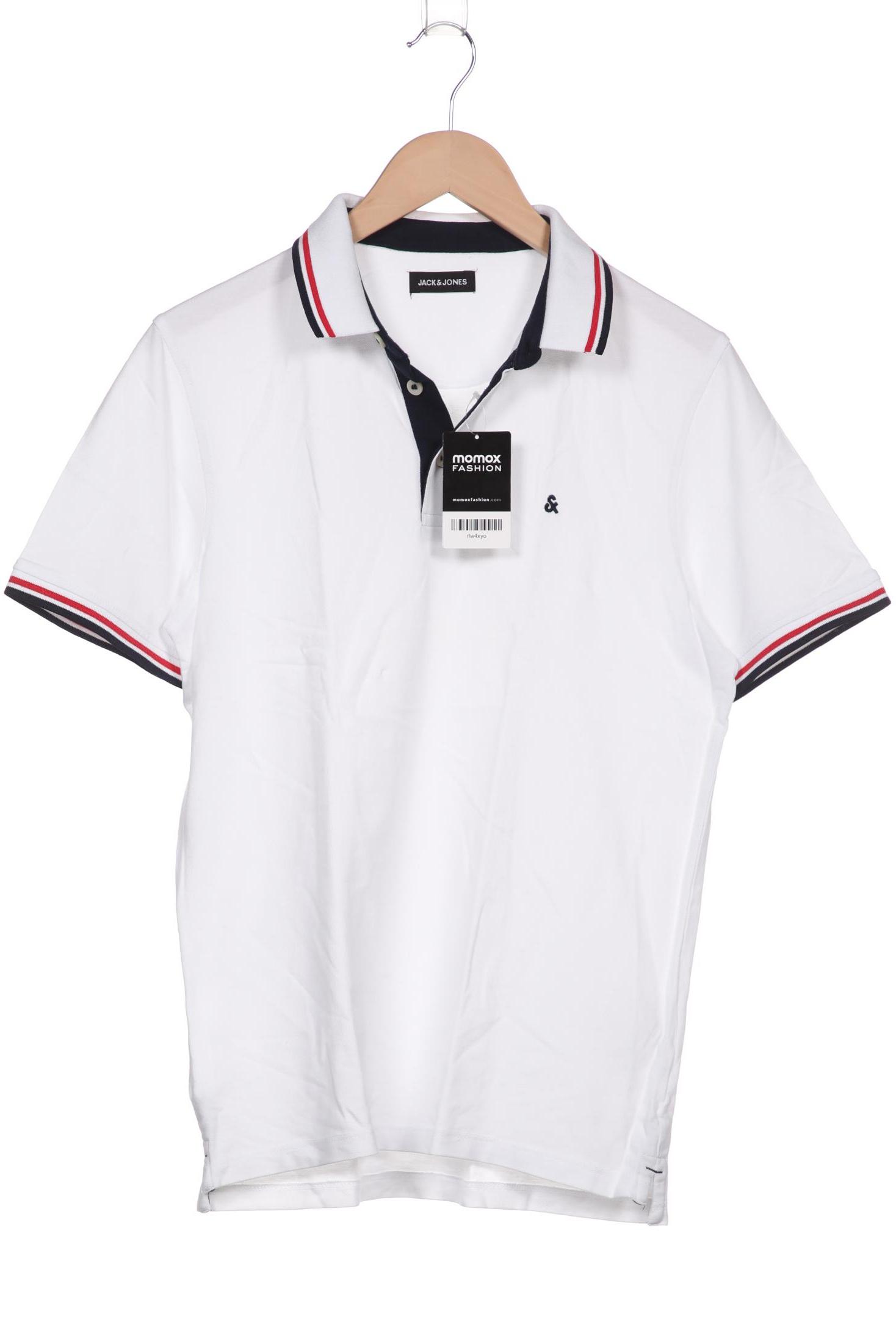

Jack & Jones Herren Poloshirt, weiß, Gr. 48