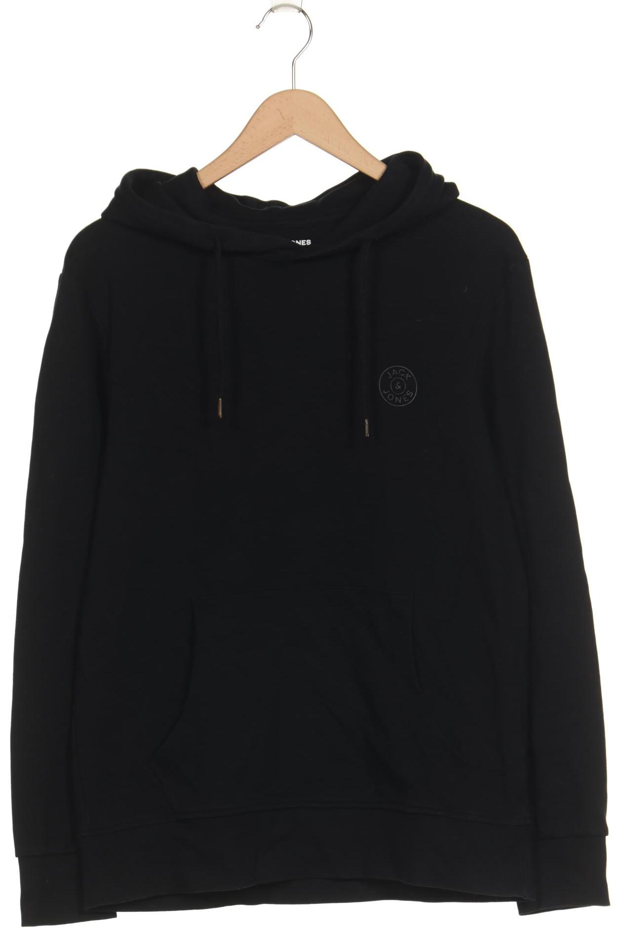 

Jack & Jones Herren Kapuzenpullover, schwarz, Gr. 52
