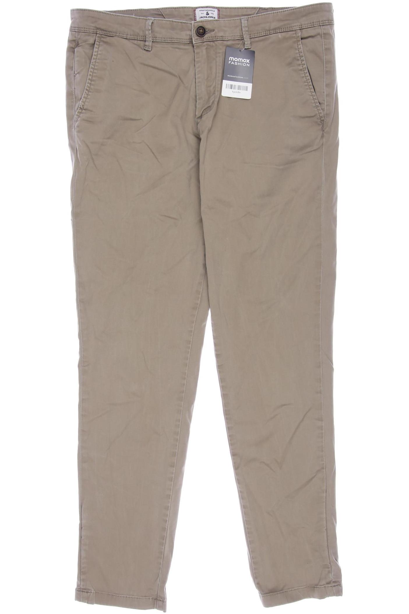 

Jack & Jones Herren Stoffhose, beige