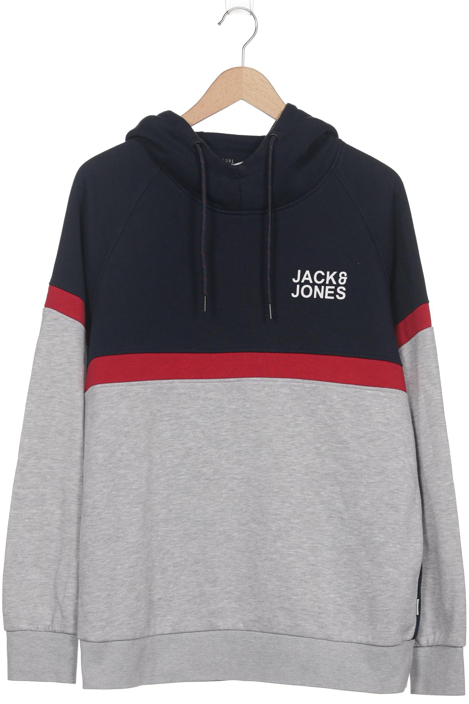 

Jack & Jones Herren Kapuzenpullover, marineblau, Gr. 54