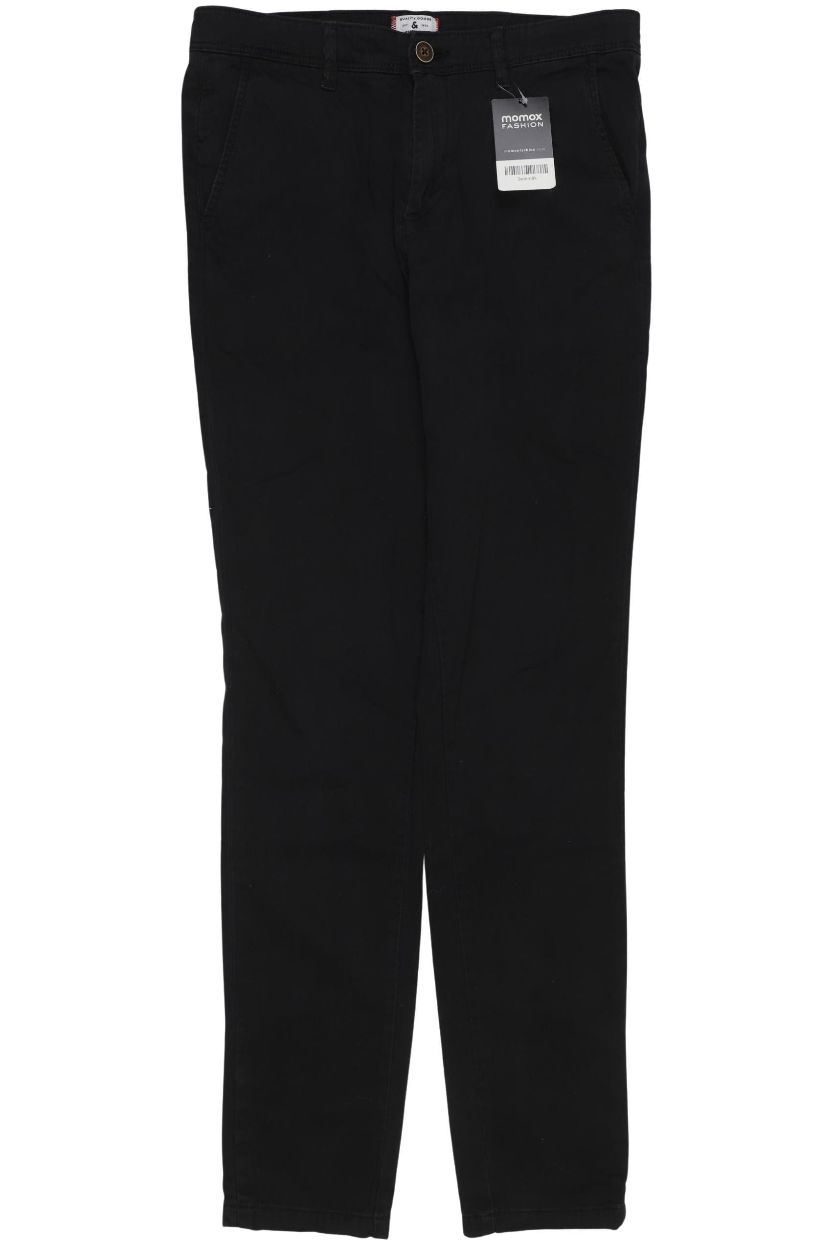 

Jack & Jones Herren Stoffhose, schwarz, Gr. 31