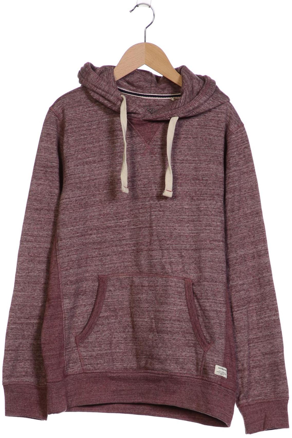 

Jack & Jones Herren Kapuzenpullover, bordeaux, Gr. 48