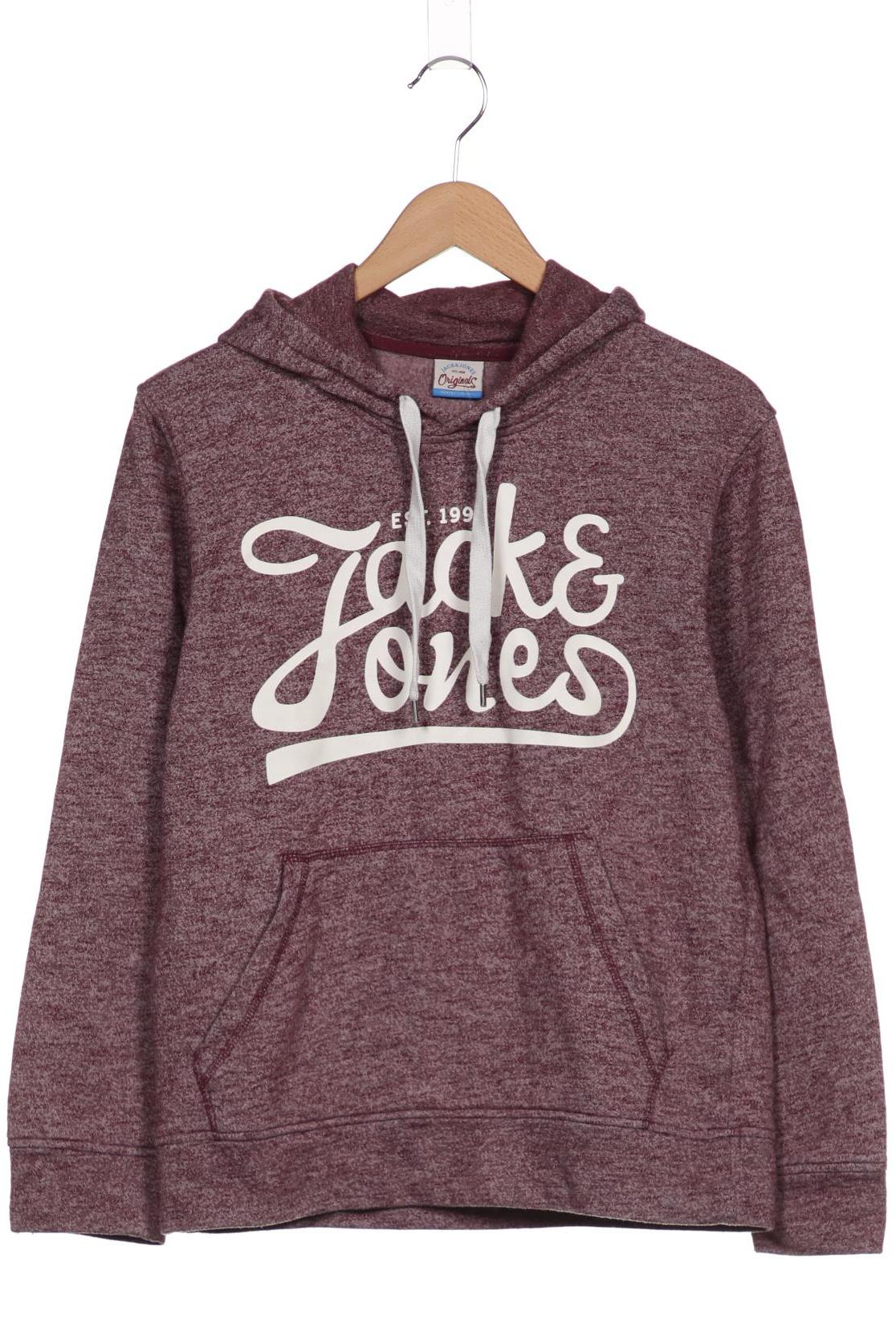 

JACK & JONES Herren Kapuzenpullover, bordeaux