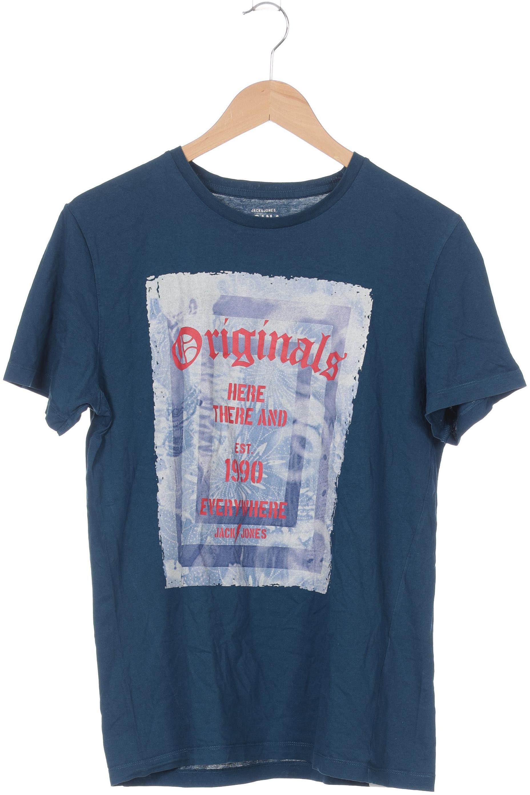 

Jack & Jones Herren T-Shirt, blau, Gr. 48