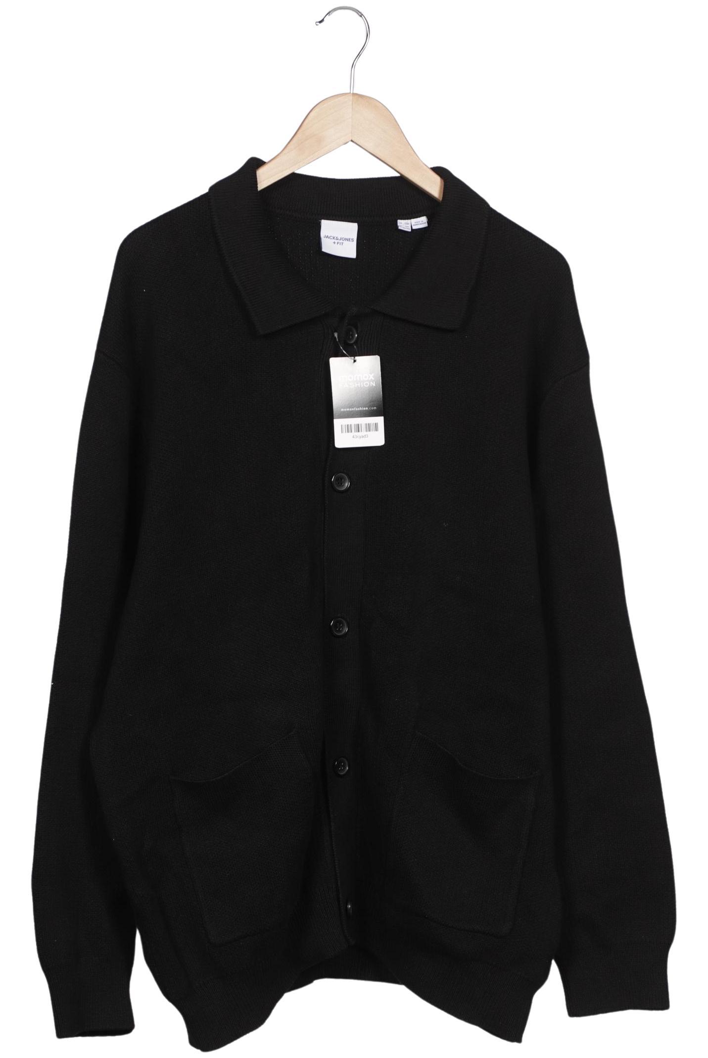 

Jack & Jones Herren Strickjacke, schwarz, Gr. 58