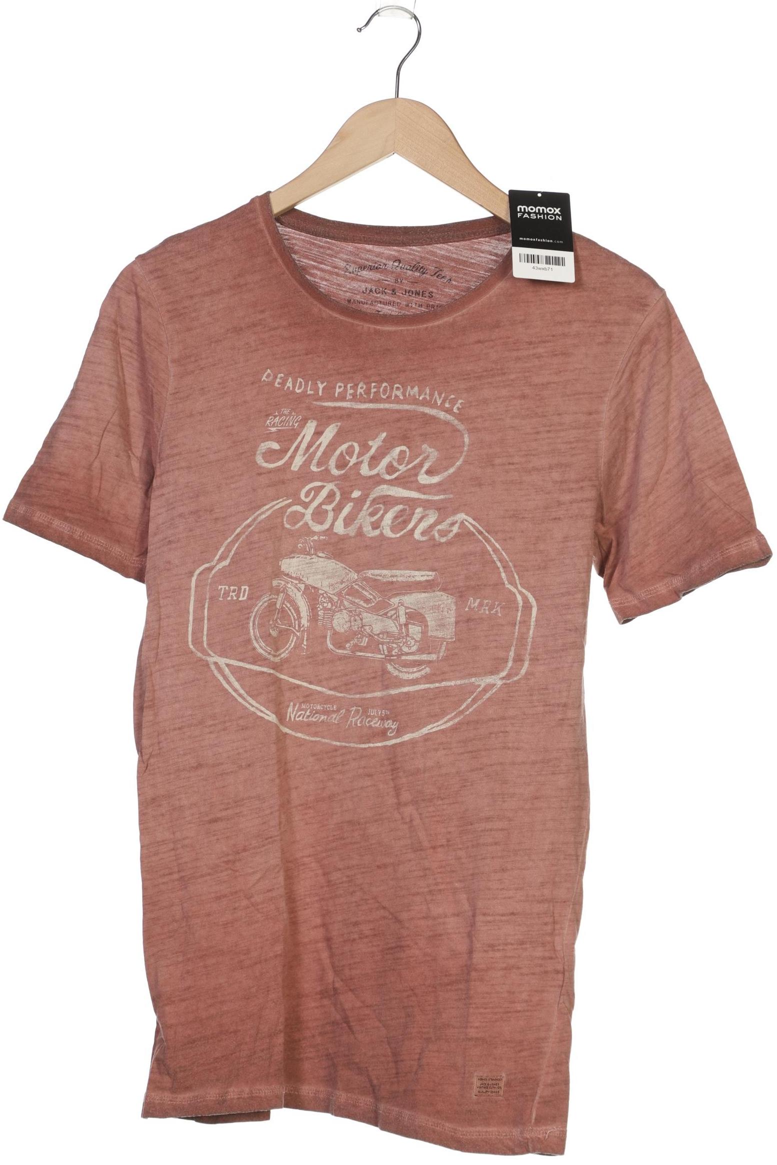 

Jack & Jones Herren T-Shirt, pink, Gr. 46