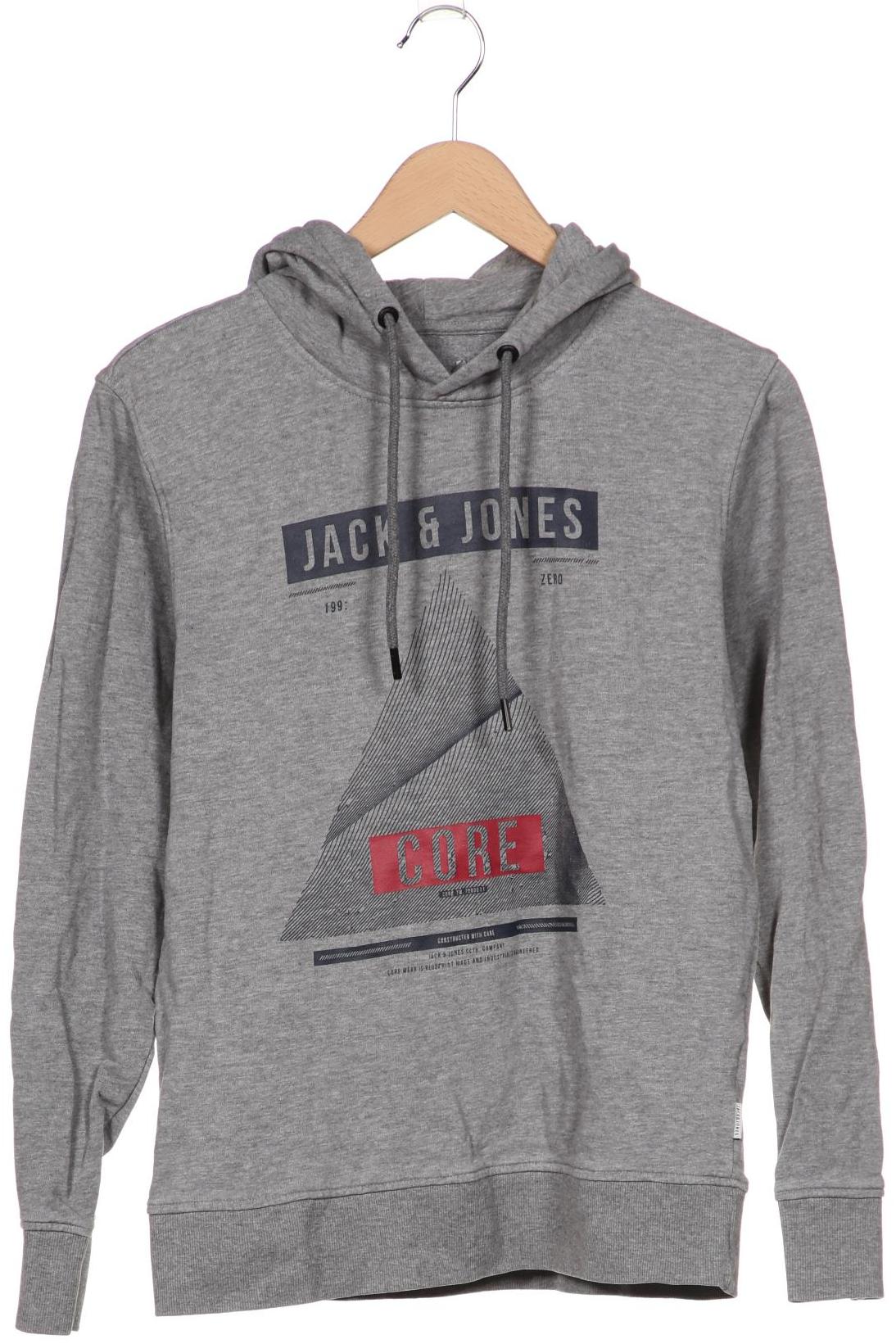 

JACK & JONES Herren Kapuzenpullover, grau