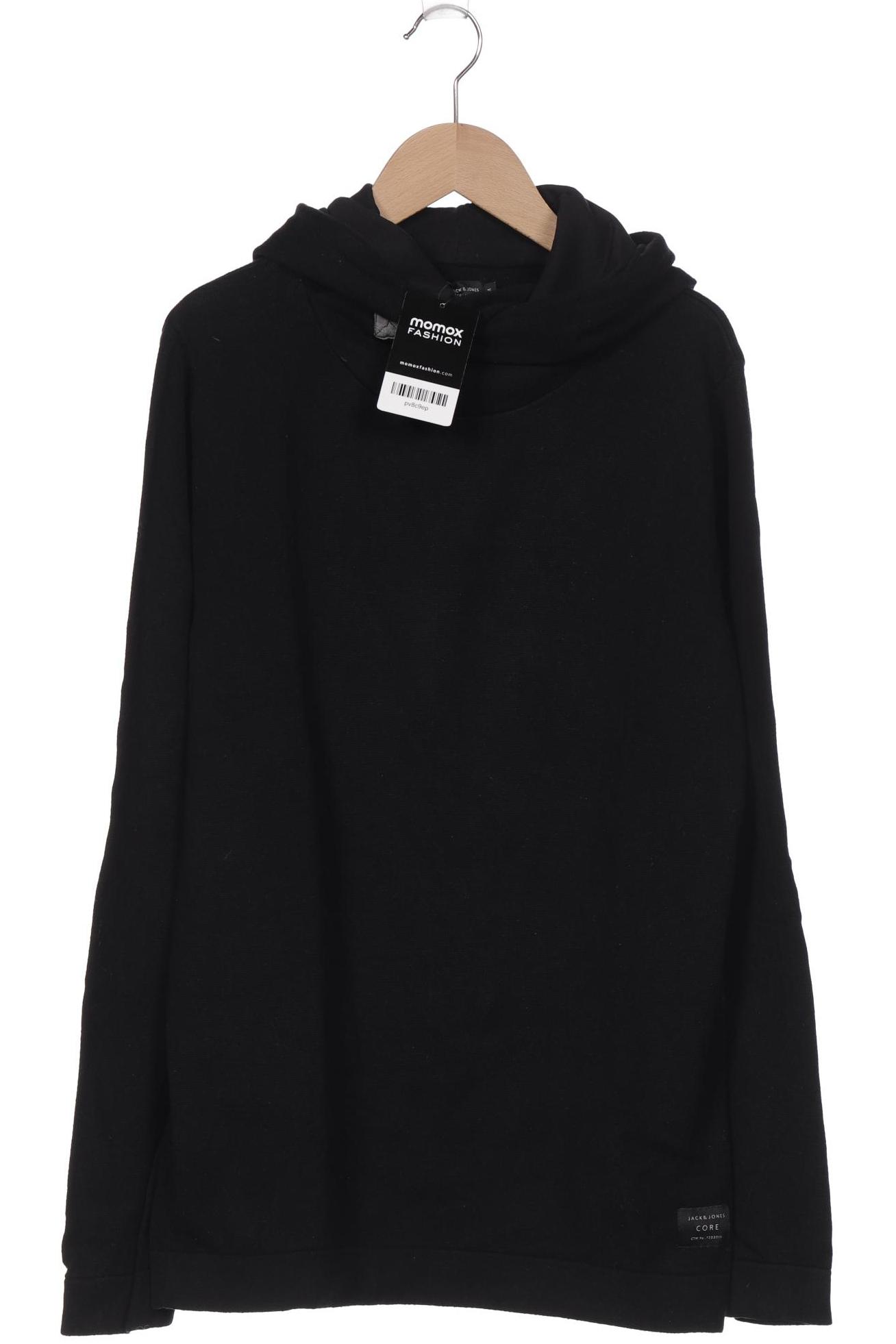 

Jack & Jones Herren Kapuzenpullover, schwarz, Gr. 48
