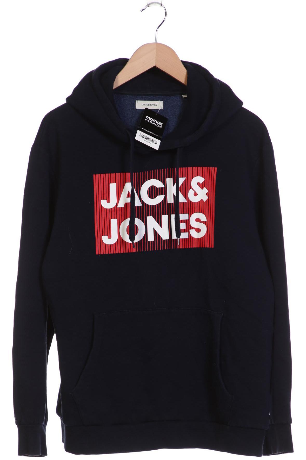 

Jack & Jones Herren Kapuzenpullover, marineblau, Gr. 54
