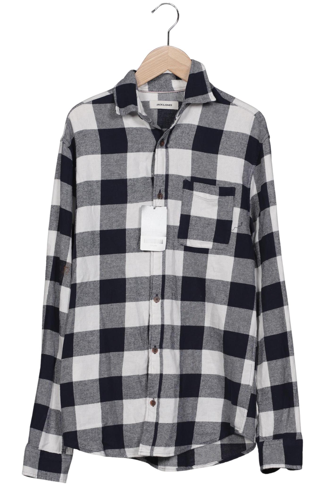

Jack & Jones Herren Hemd, marineblau, Gr. 44