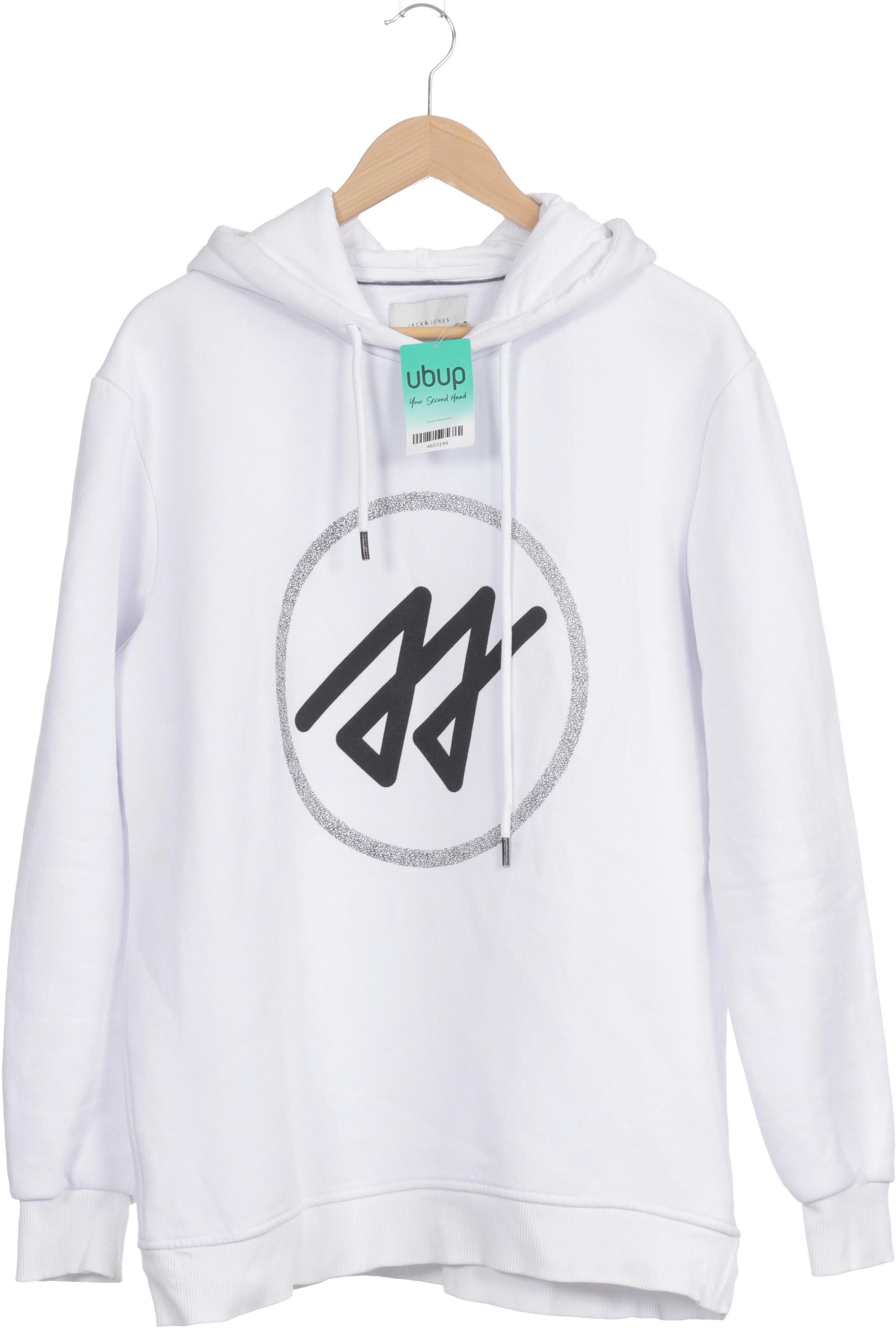 

Jack & Jones Herren Kapuzenpullover, weiß, Gr. 54