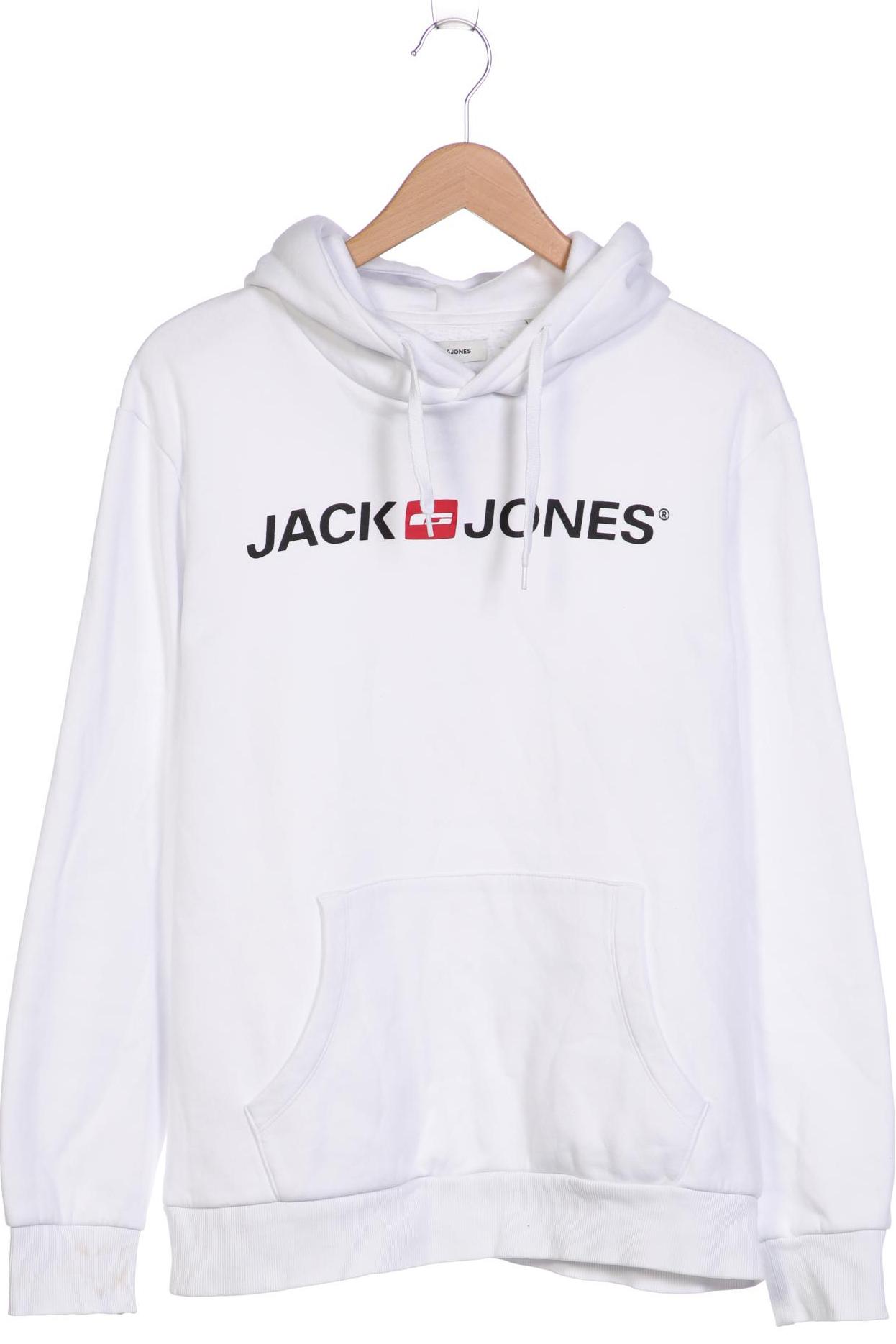 

Jack & Jones Herren Kapuzenpullover, weiß