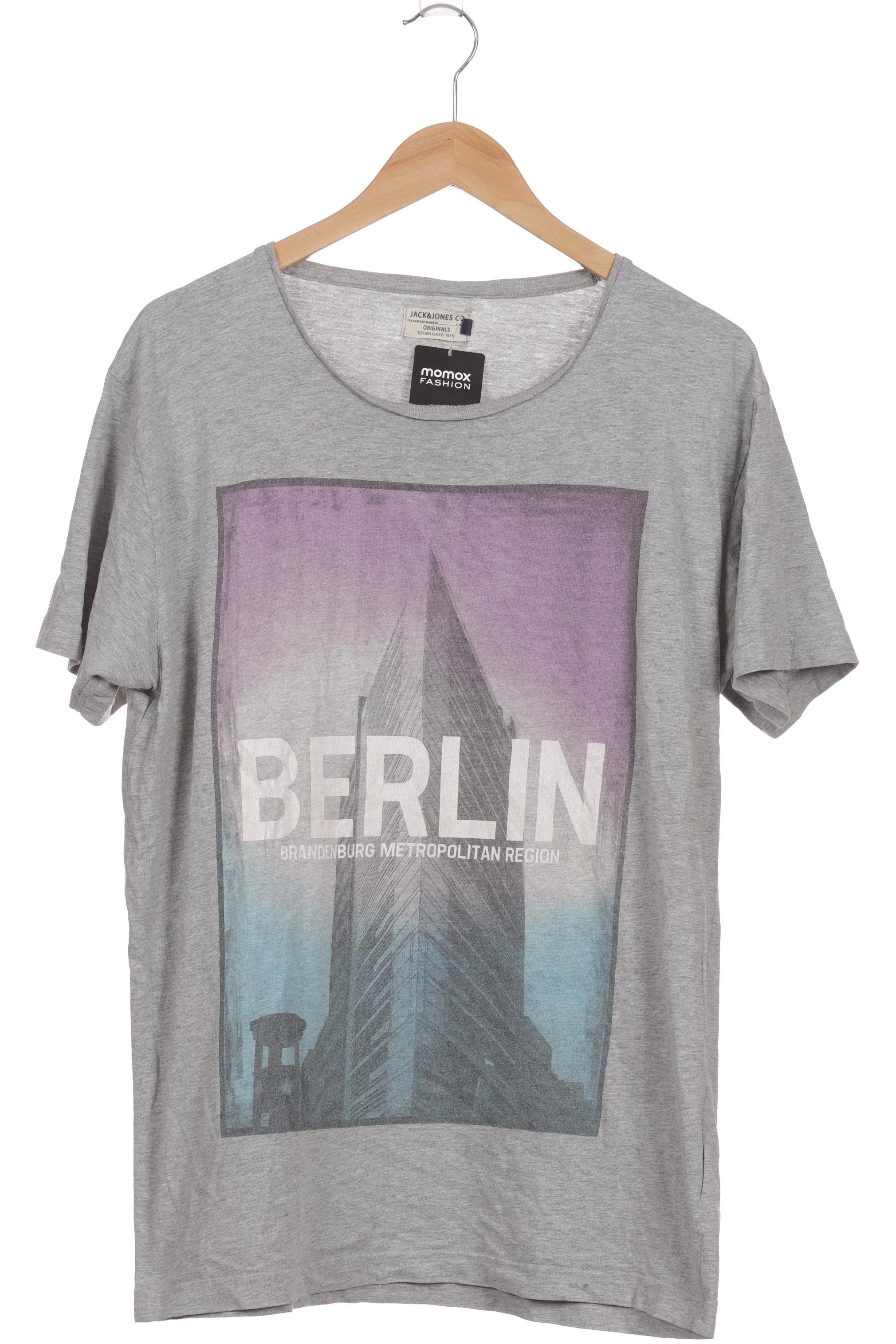 

Jack & Jones Herren T-Shirt, grau, Gr. 54