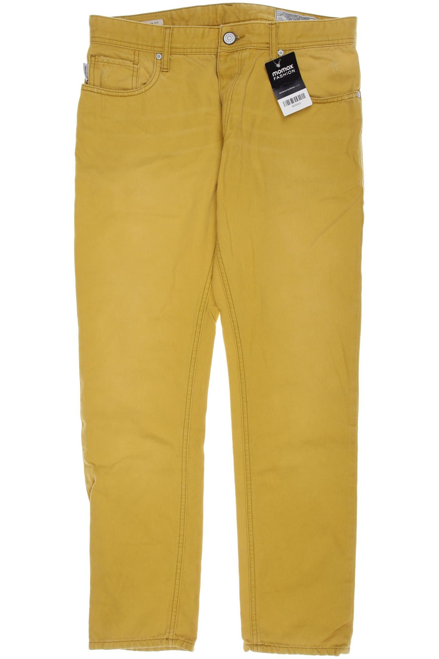 

Jack & Jones Herren Jeans, gelb, Gr. 32