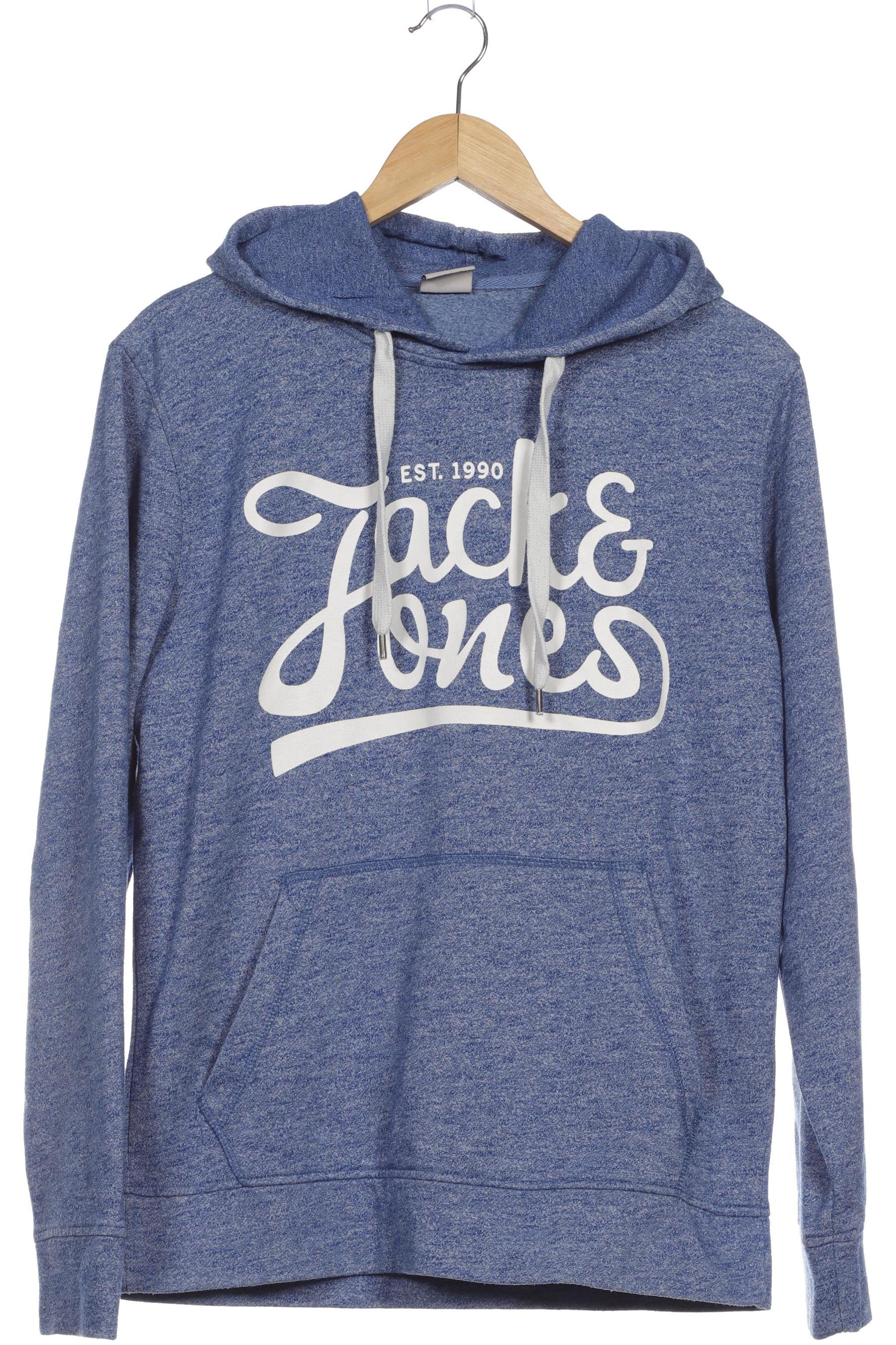 

Jack & Jones Herren Kapuzenpullover, blau, Gr. 48