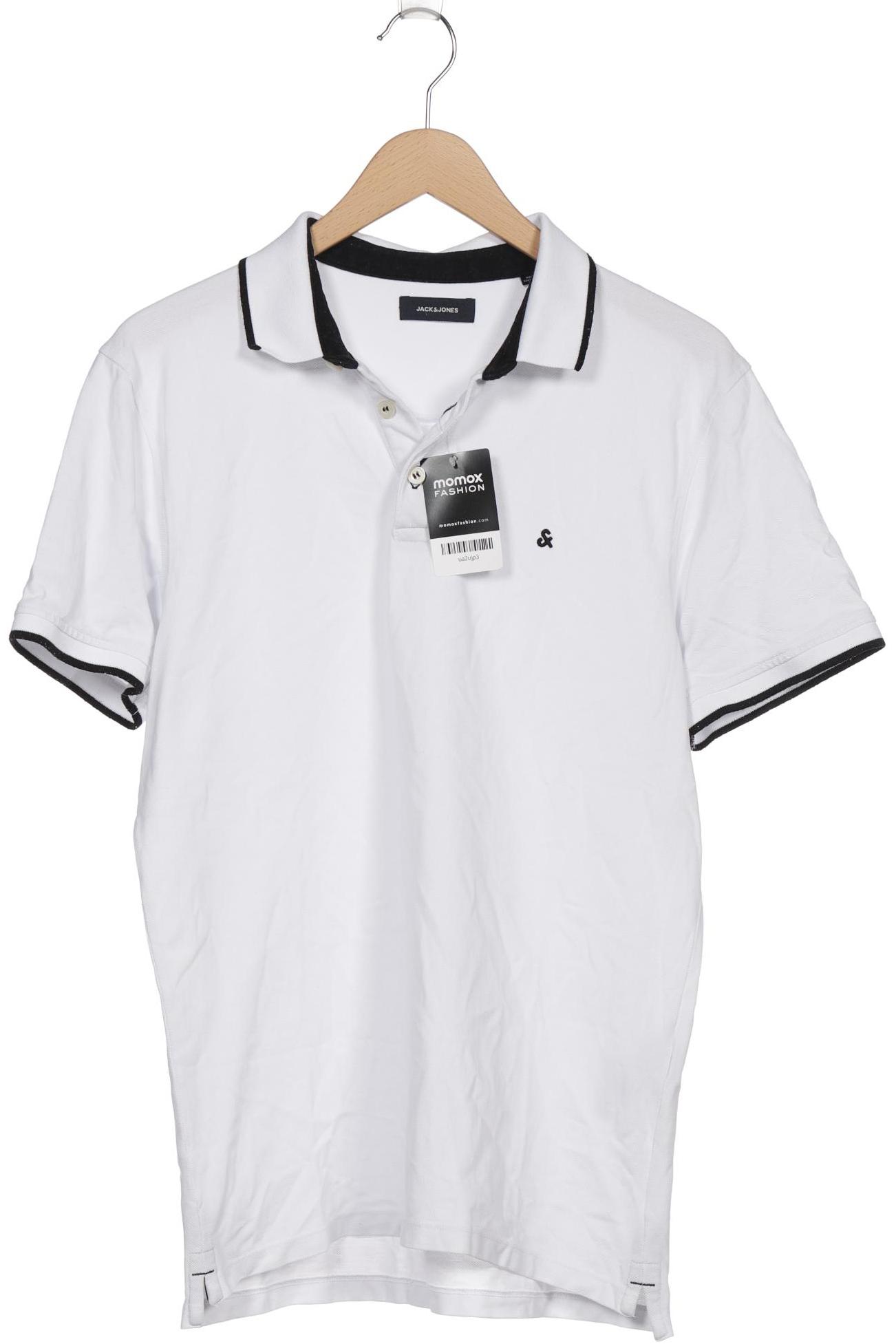 

JACK & JONES Herren Poloshirt, weiß