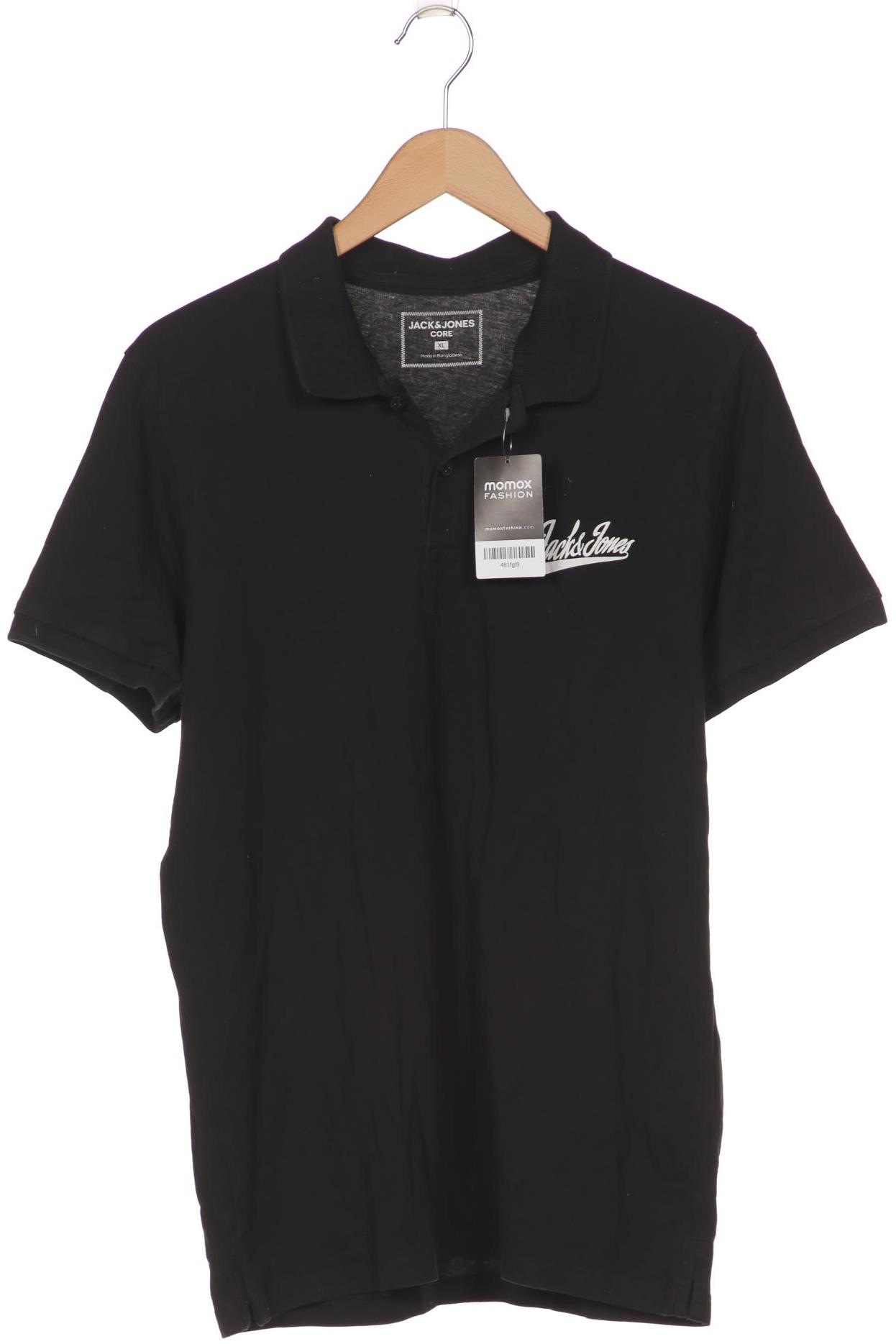 

JACK & JONES Herren Poloshirt, schwarz