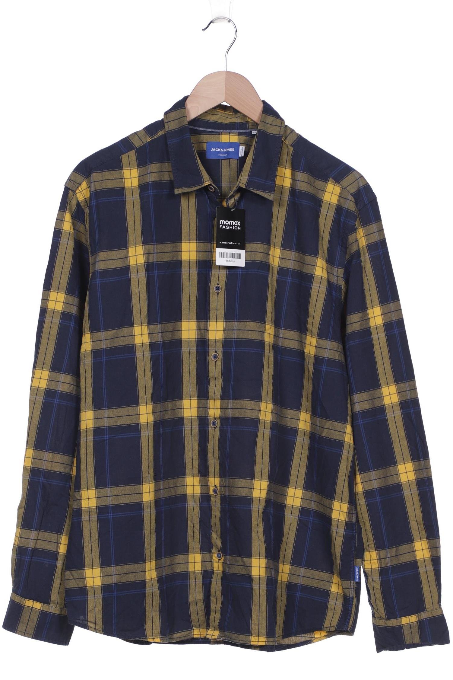 

JACK & JONES Herren Hemd, marineblau