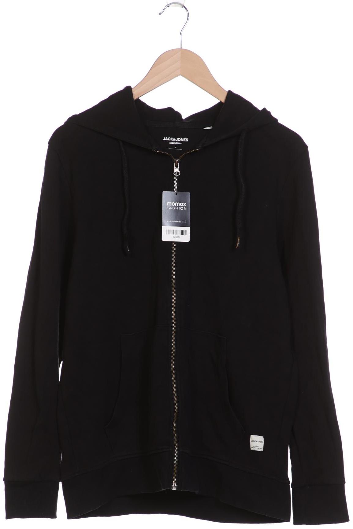 

Jack & Jones Herren Kapuzenpullover, schwarz, Gr. 52