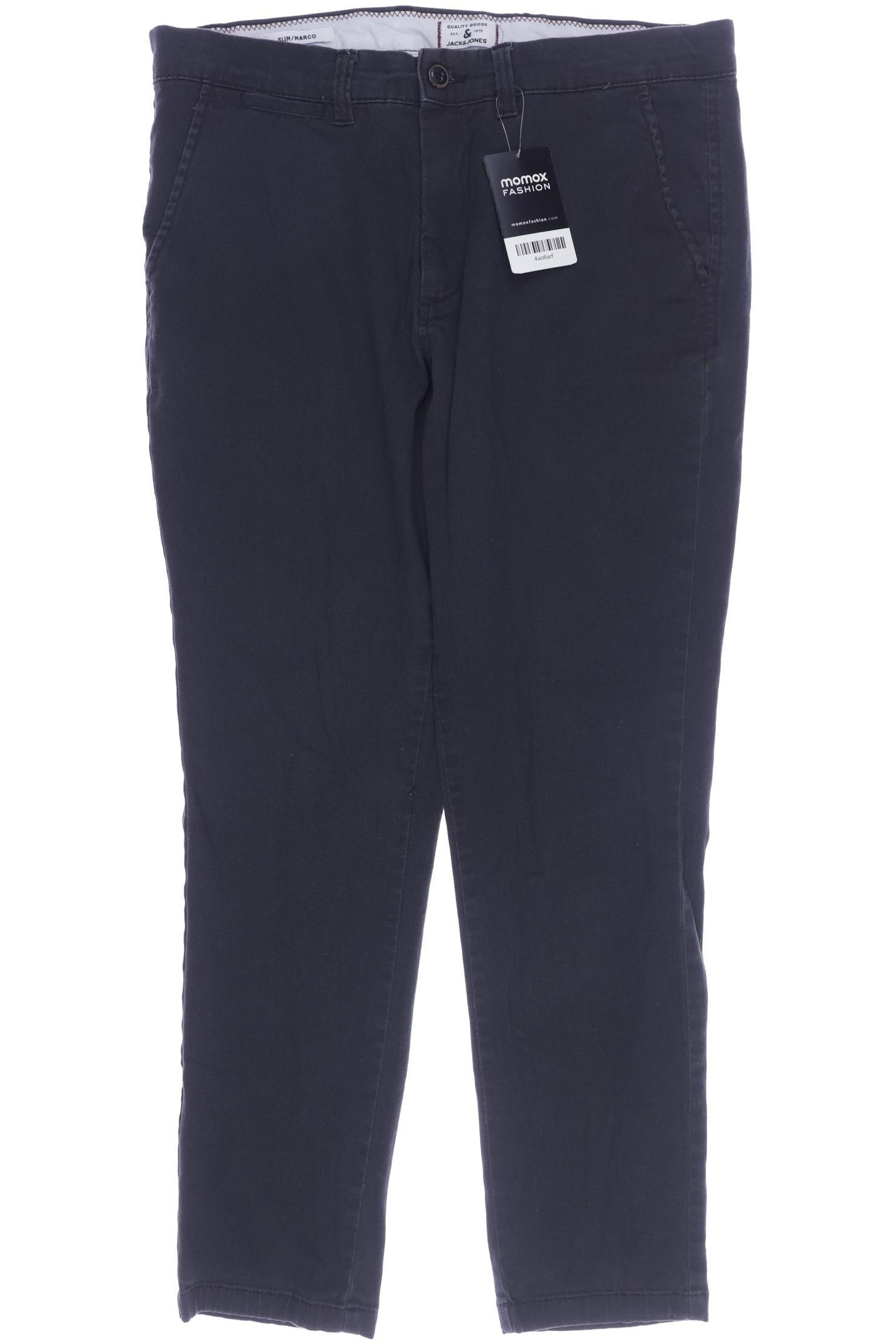 

JACK & JONES Herren Stoffhose, schwarz