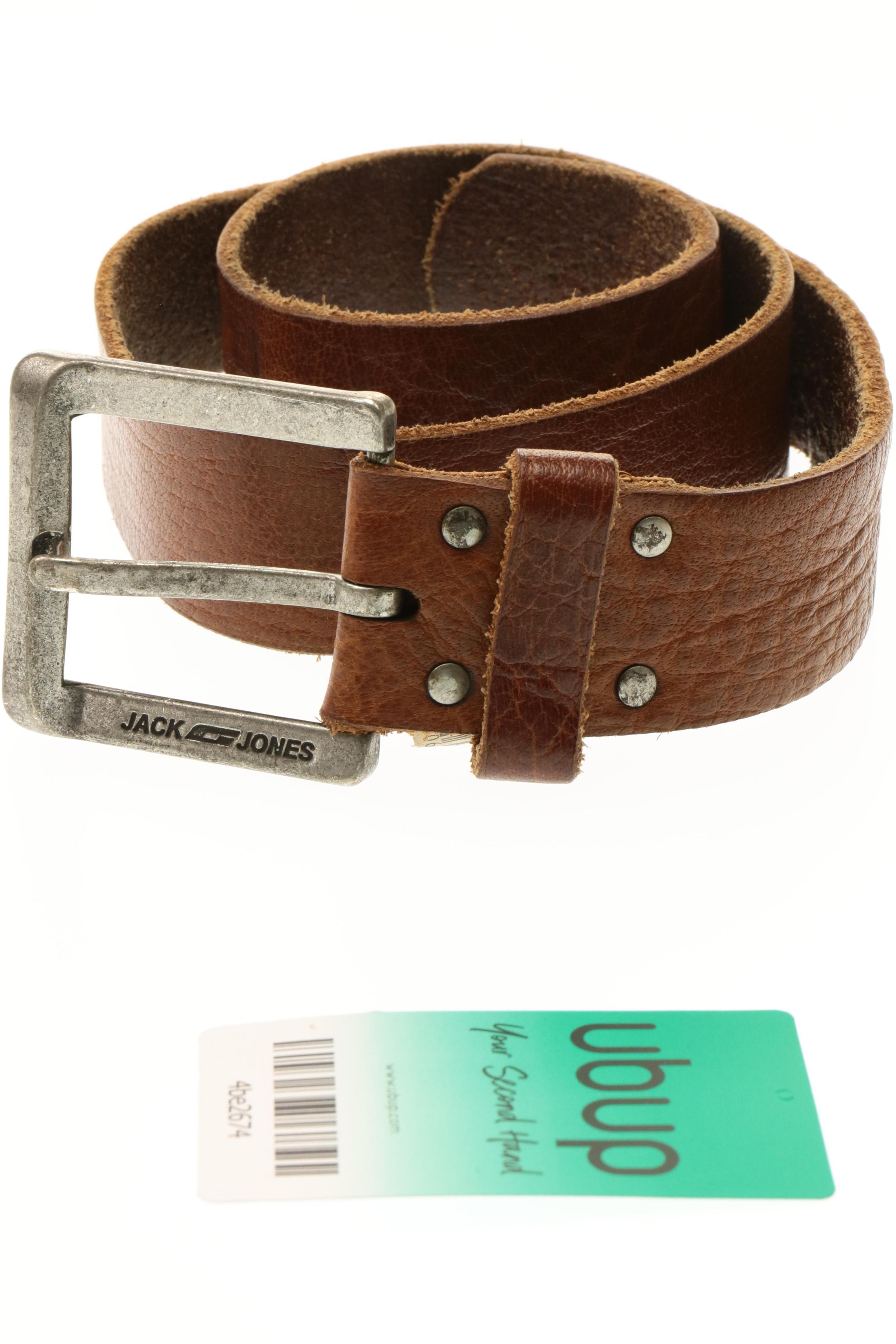 

Jack & Jones Herren Gürtel, braun, Gr. 75