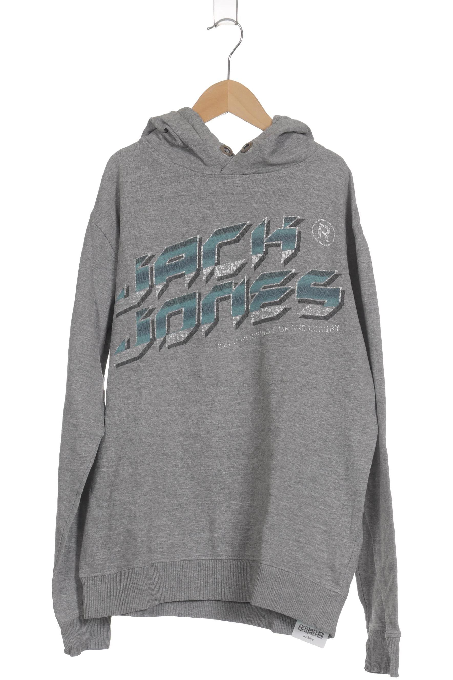 

Jack & Jones Herren Kapuzenpullover, grau, Gr. 46