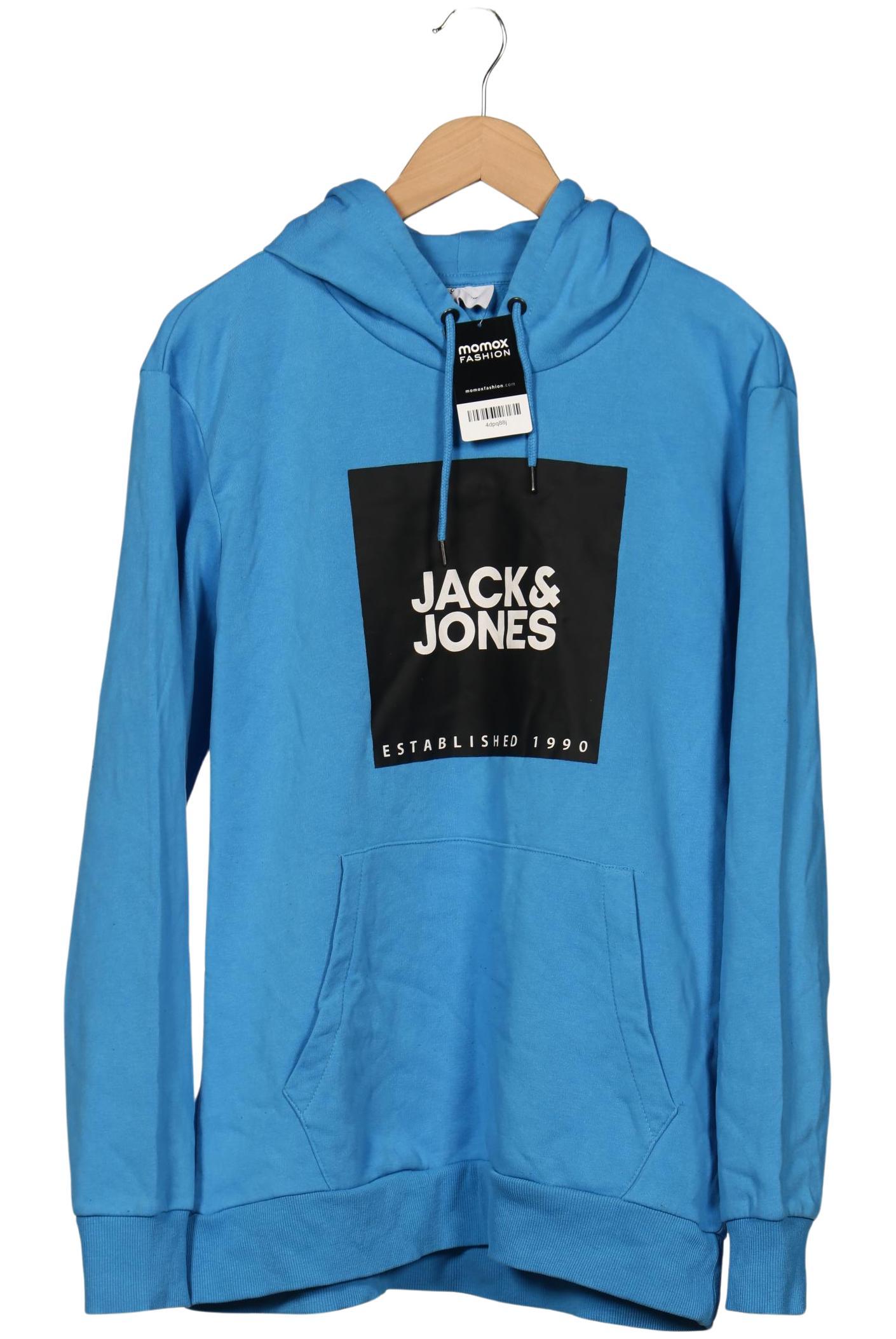 

Jack & Jones Herren Kapuzenpullover, blau, Gr. 54