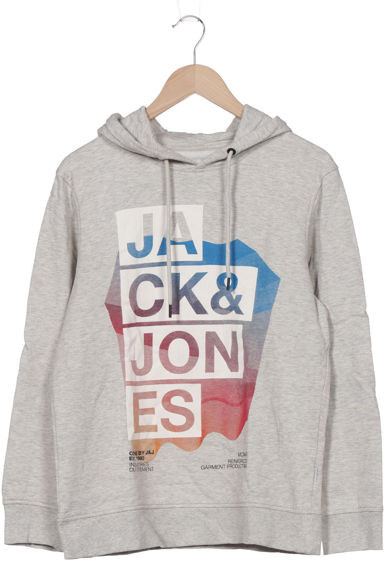 

Jack & Jones Herren Kapuzenpullover, grau