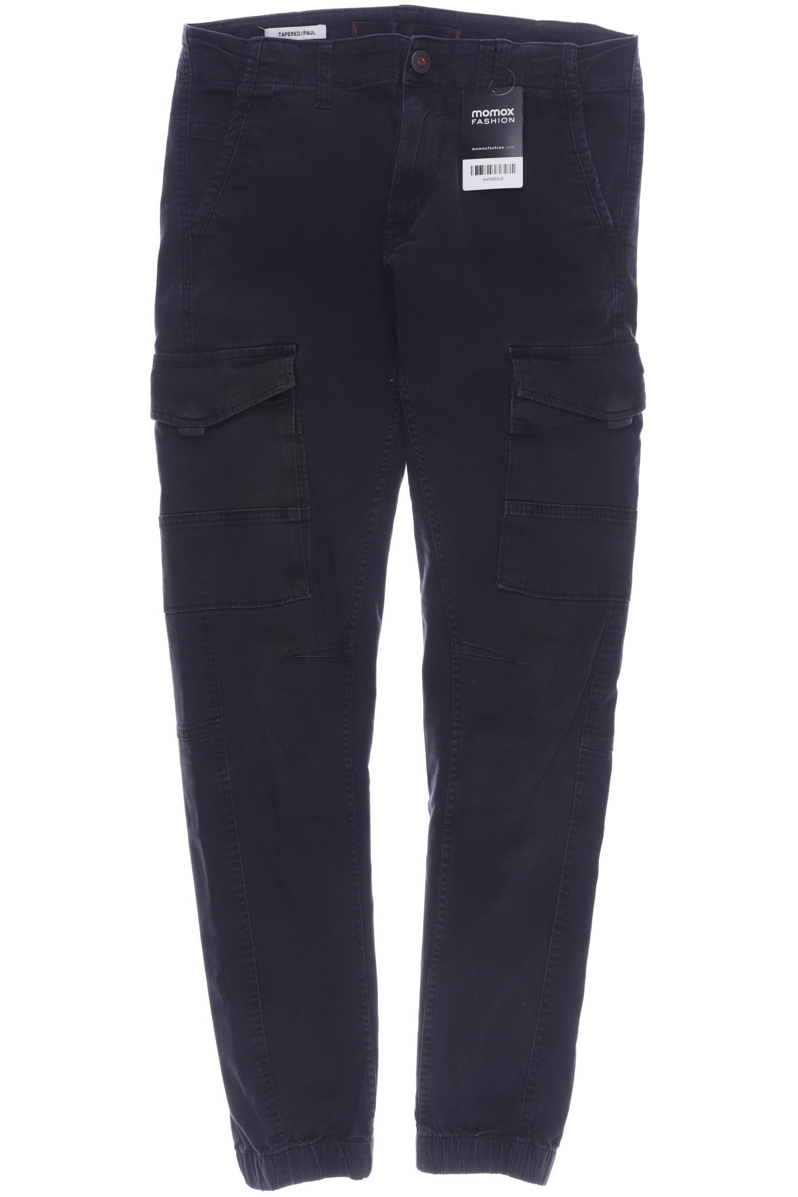 

Jack & Jones Herren Stoffhose, schwarz, Gr. 30