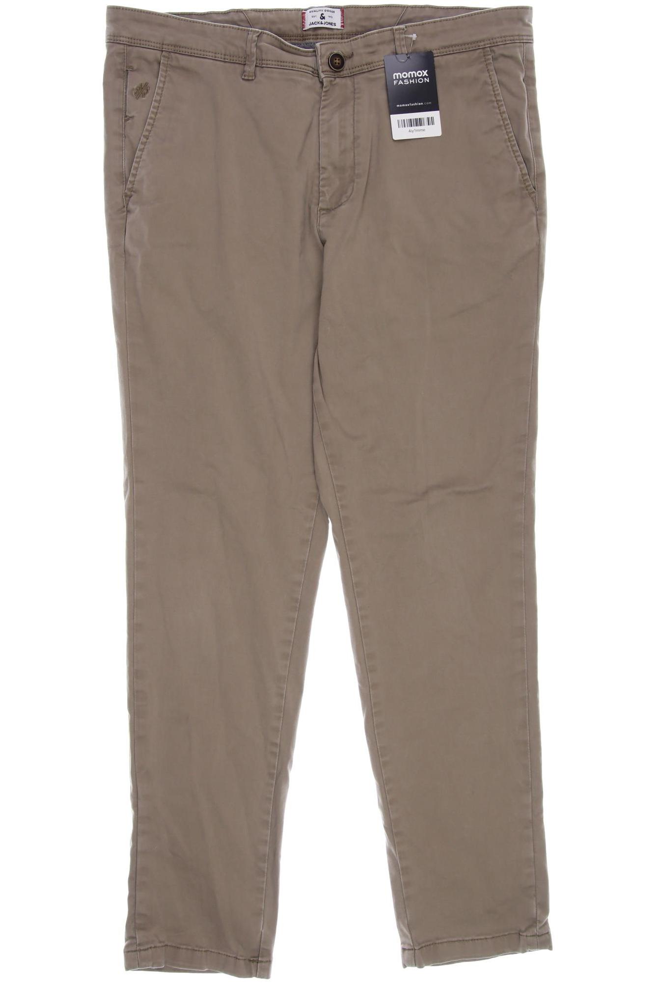 

JACK & JONES Herren Stoffhose, beige