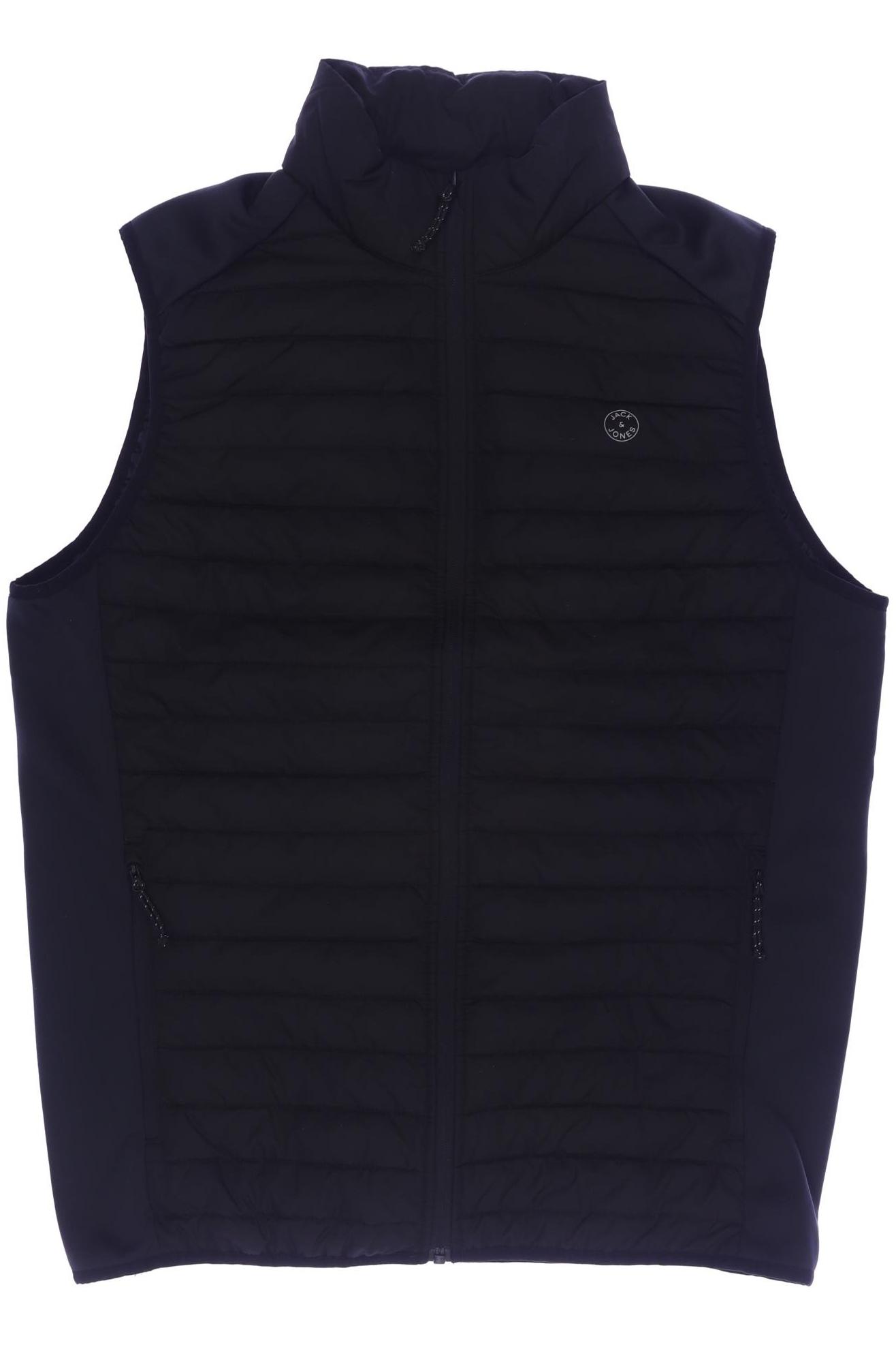 

Jack & Jones Herren Weste, schwarz, Gr. 52