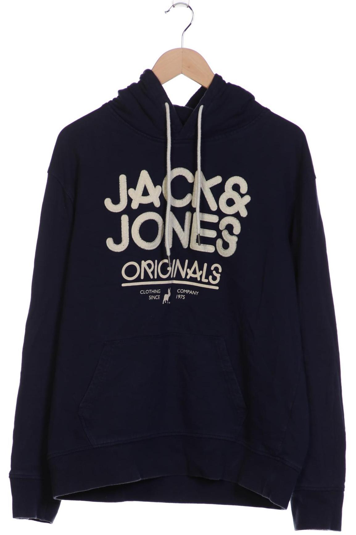 

Jack & Jones Herren Kapuzenpullover, marineblau, Gr. 56