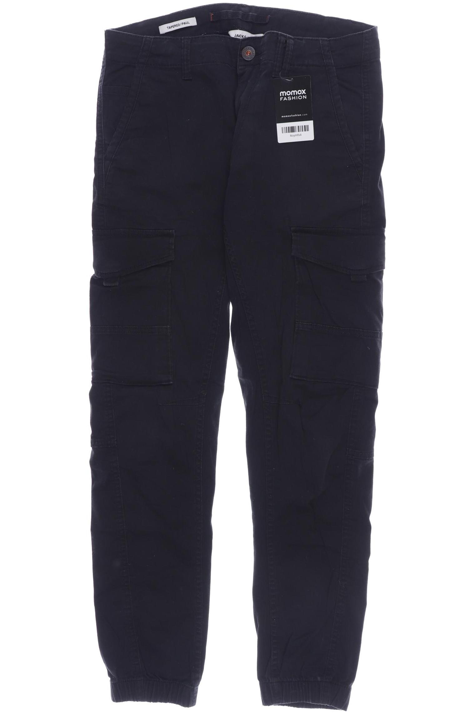 

JACK & JONES Herren Stoffhose, schwarz