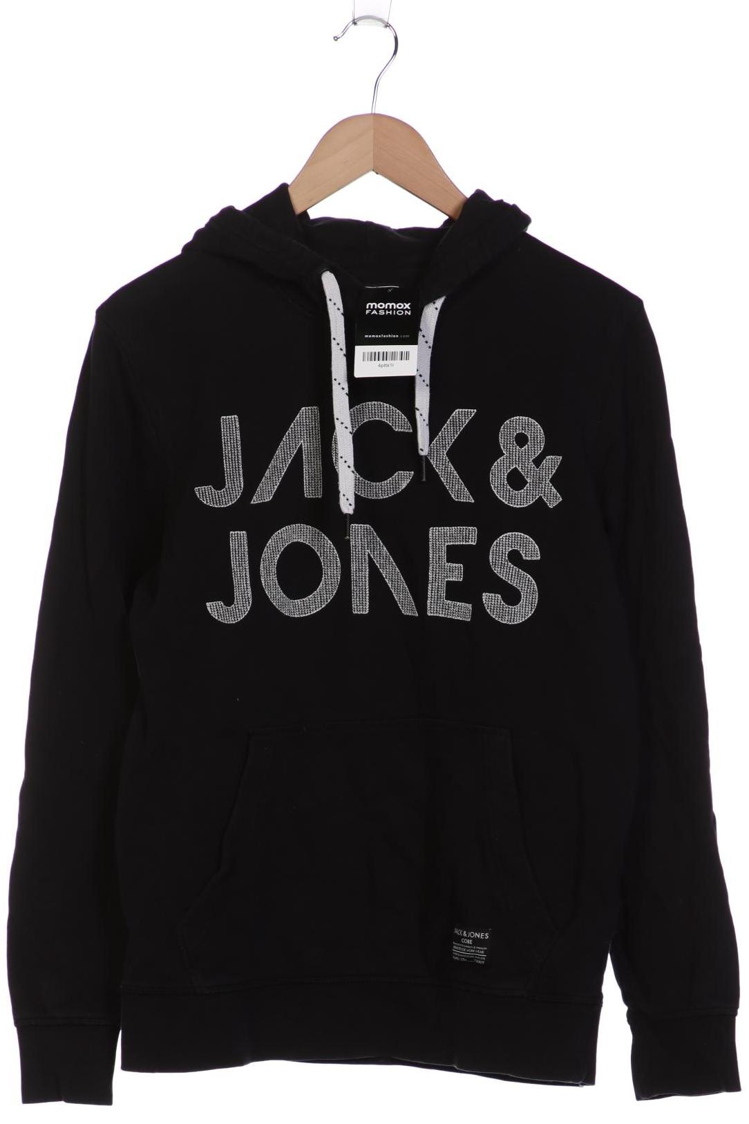 

Jack & Jones Herren Kapuzenpullover, schwarz, Gr. 48