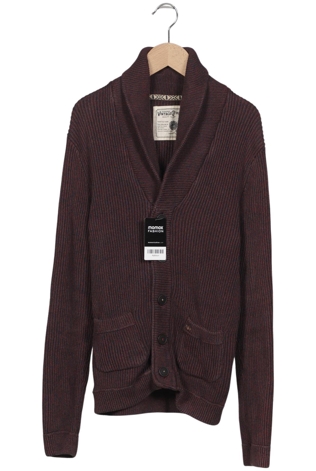 Thumbnail - Jack &amp; Jones Herren Strickjacke, bordeaux, Gr. 48