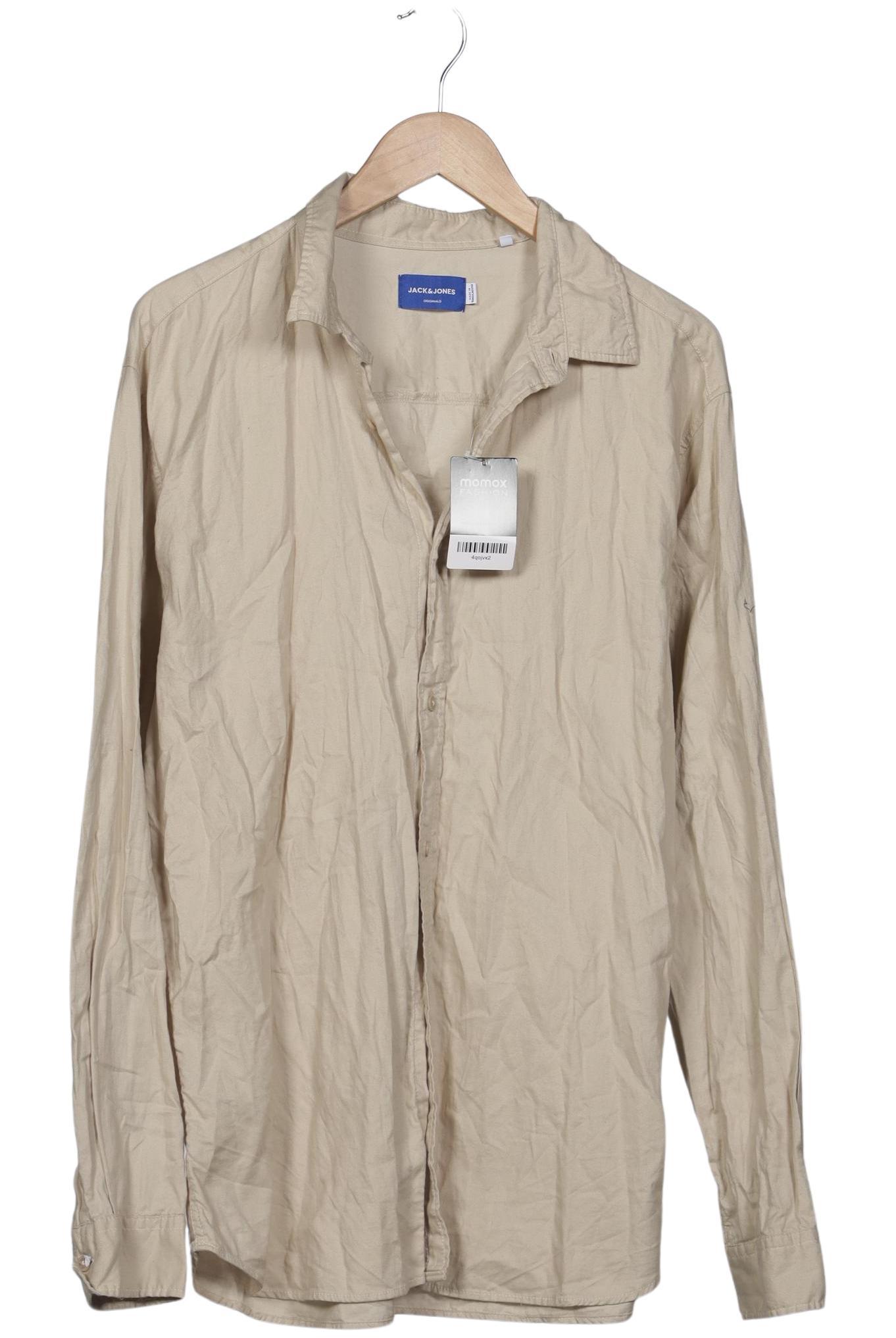

Jack & Jones Herren Hemd, beige, Gr. 56