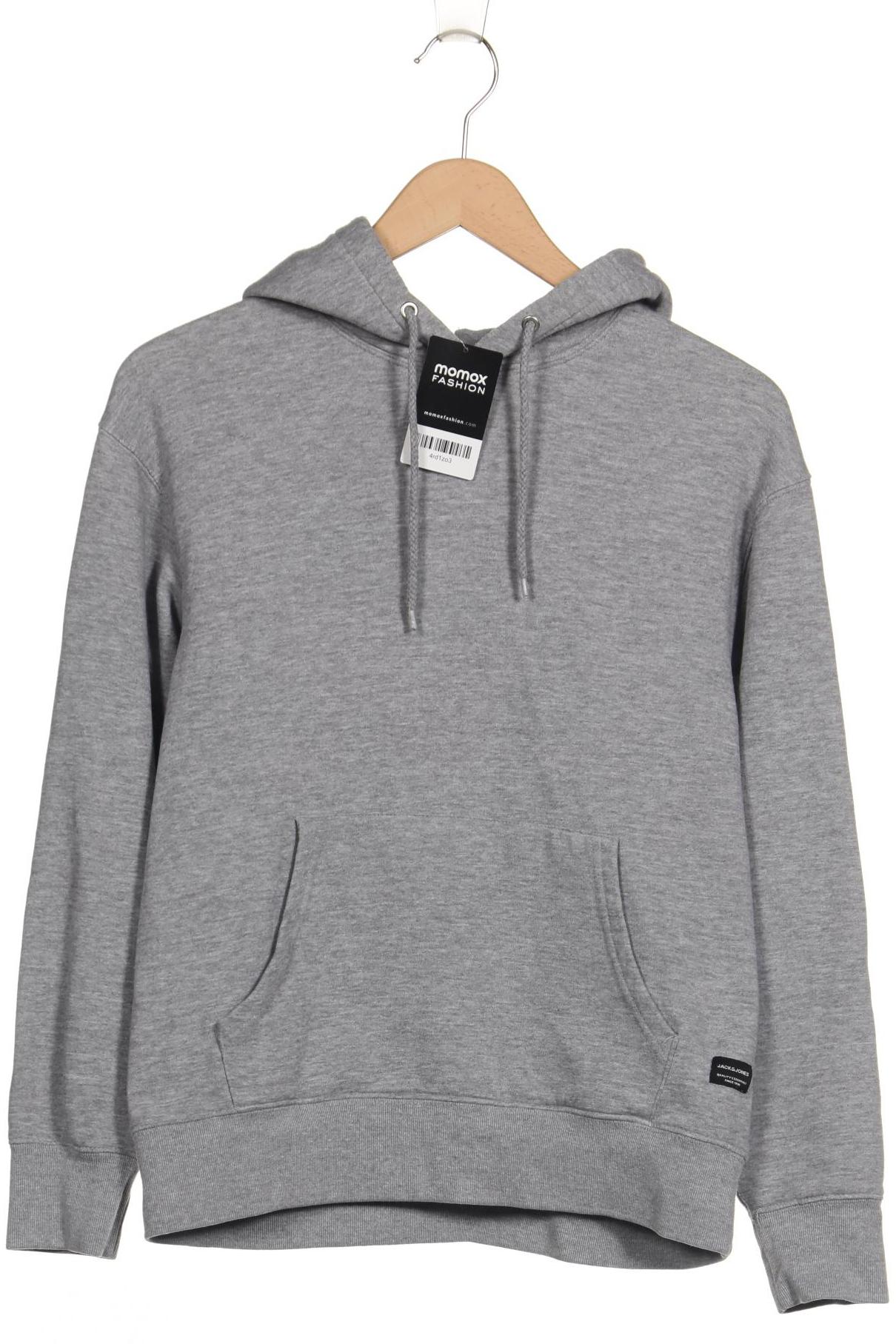 

Jack & Jones Herren Kapuzenpullover, grau, Gr. 46