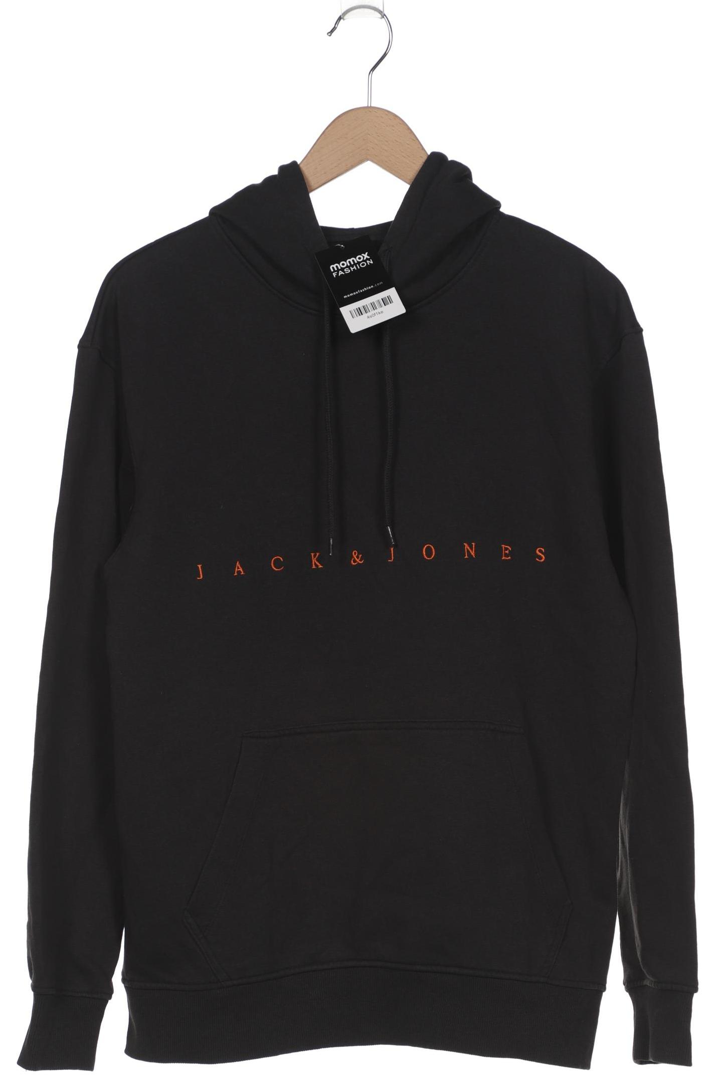 

Jack & Jones Herren Kapuzenpullover, schwarz, Gr. 52