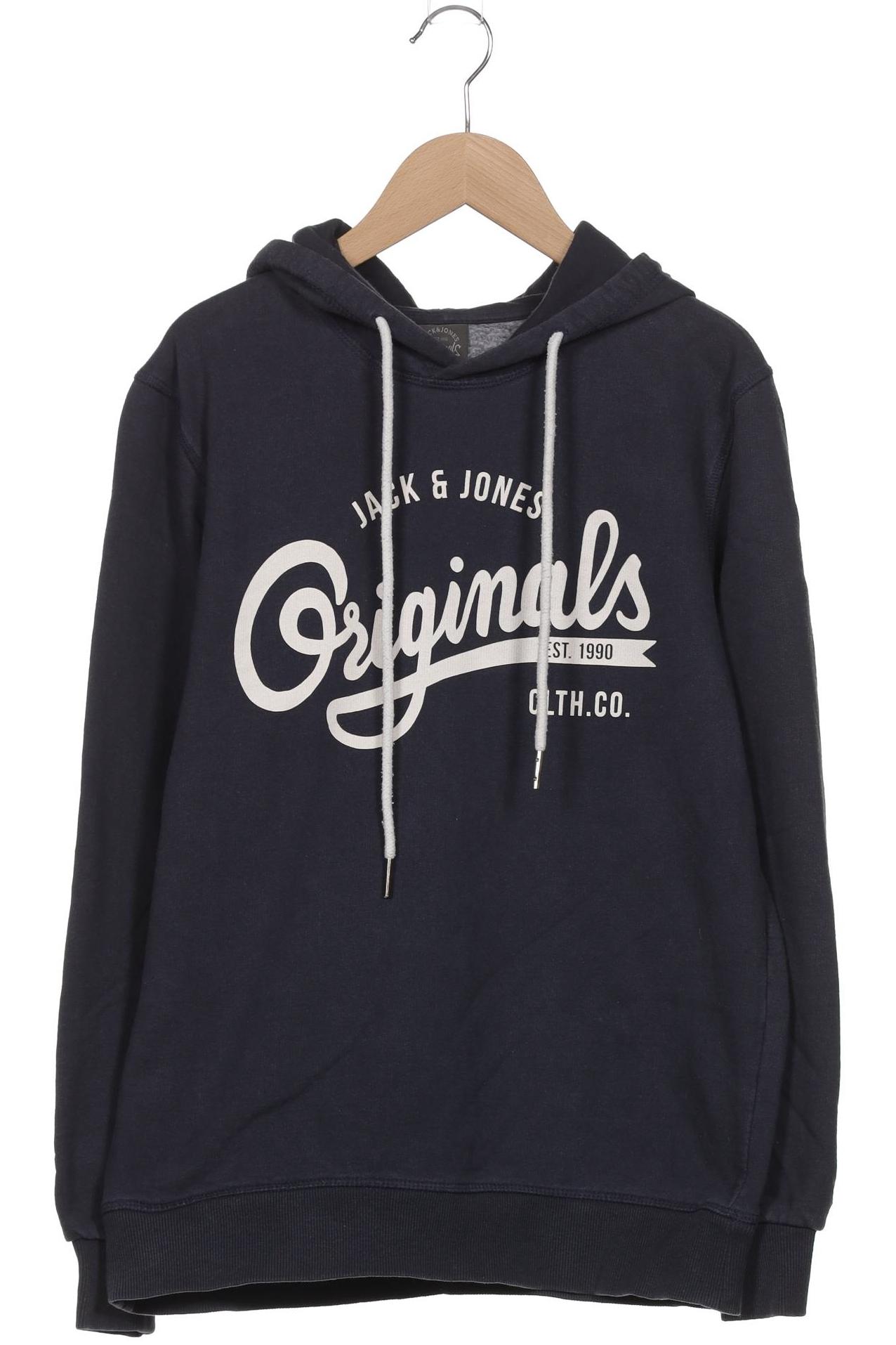

Jack & Jones Herren Kapuzenpullover, marineblau, Gr. 48