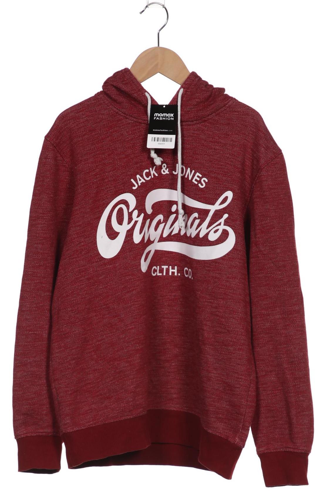 

Jack & Jones Herren Kapuzenpullover, bordeaux, Gr. 48