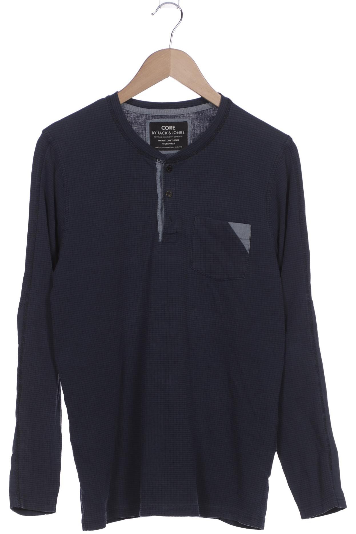 

Jack & Jones Herren Langarmshirt, marineblau, Gr. 52