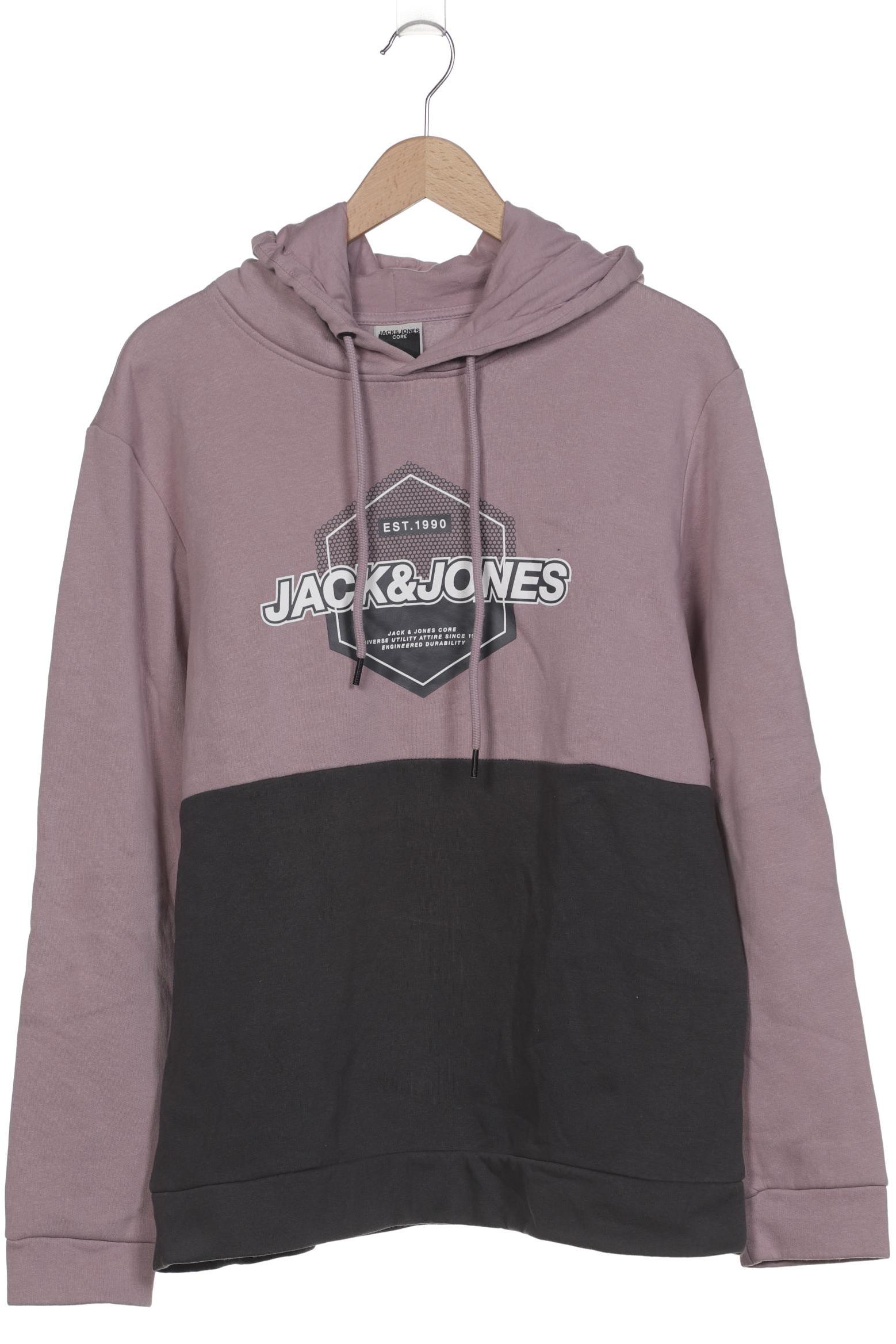 

Jack & Jones Herren Kapuzenpullover, pink, Gr. 52