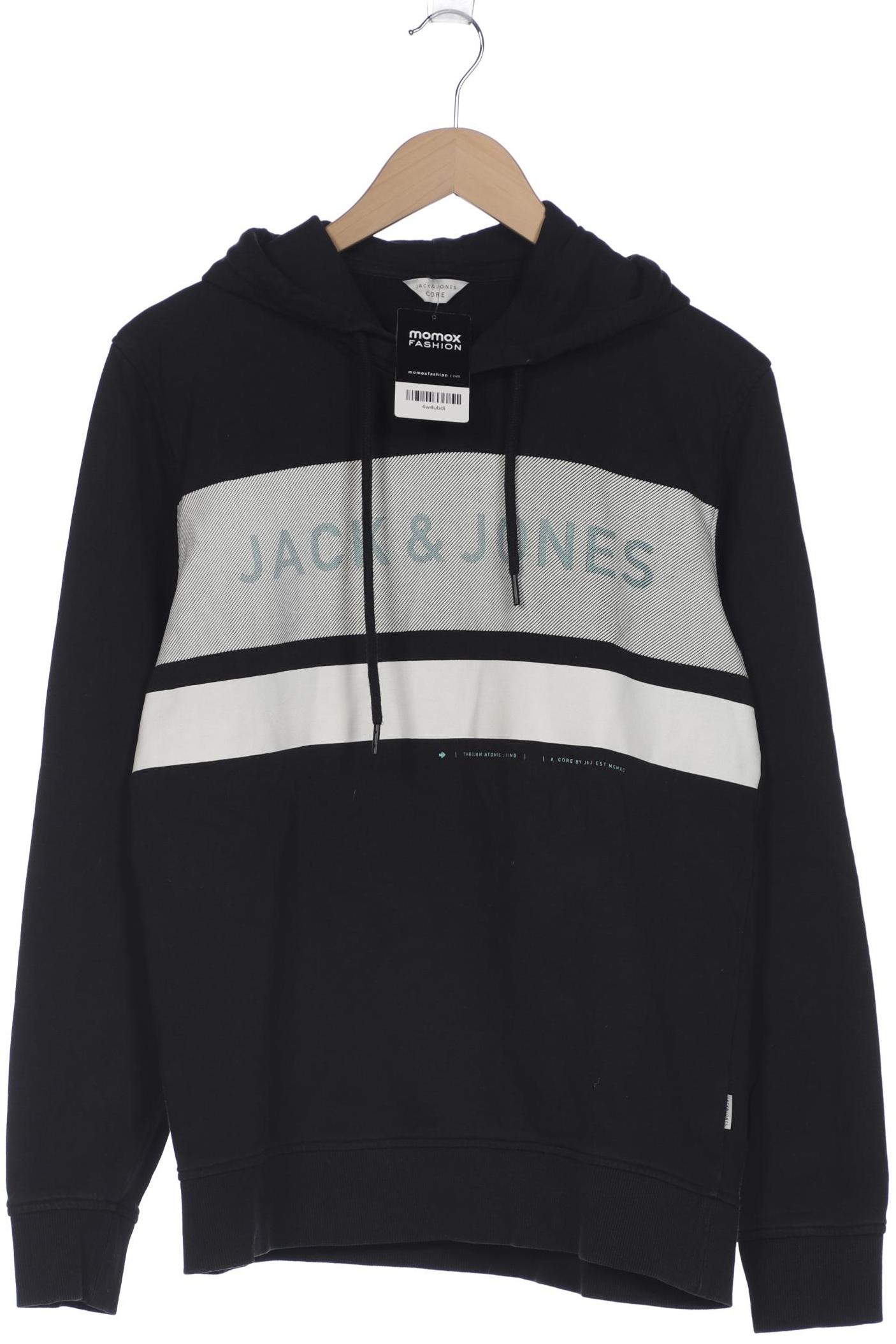 

Jack & Jones Herren Kapuzenpullover, schwarz, Gr. 48