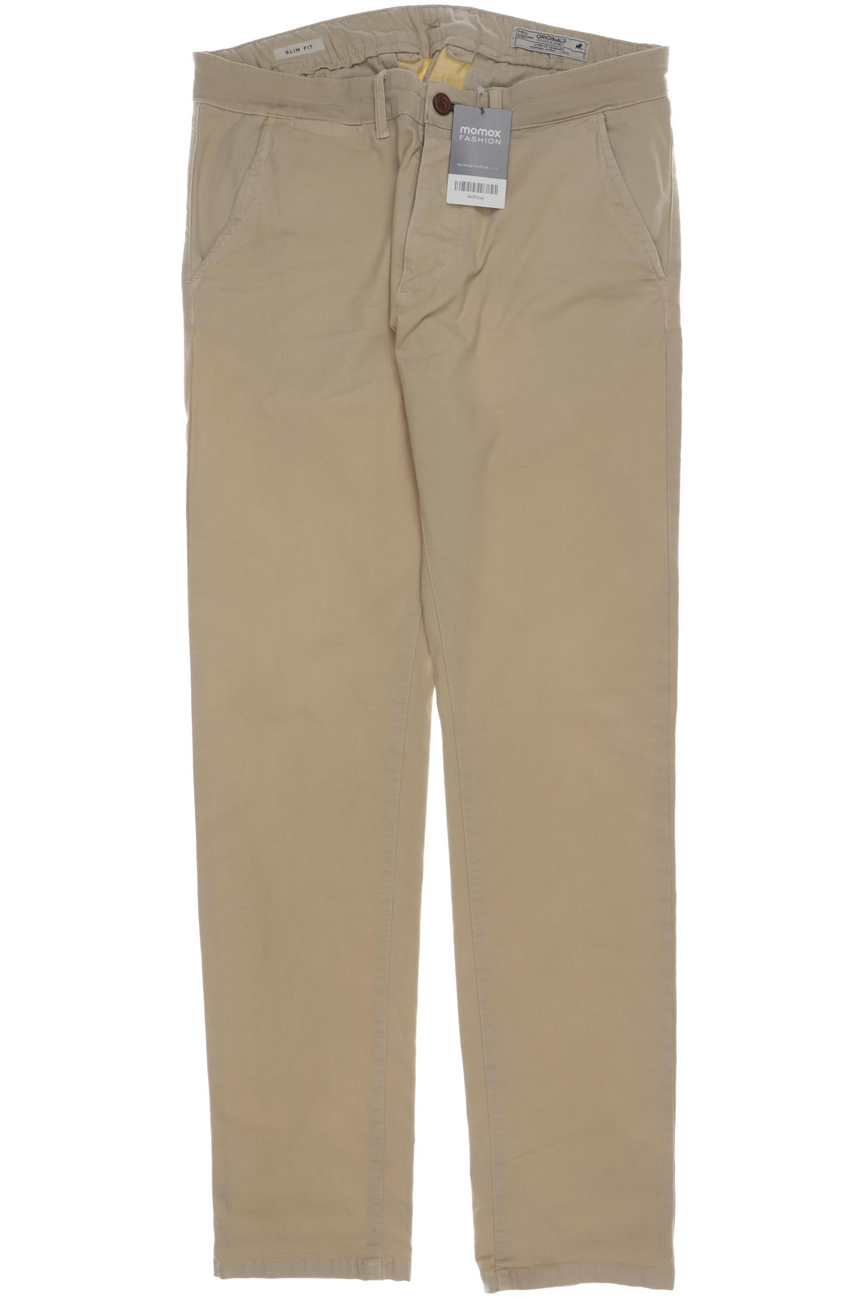 

JACK & JONES Herren Stoffhose, beige